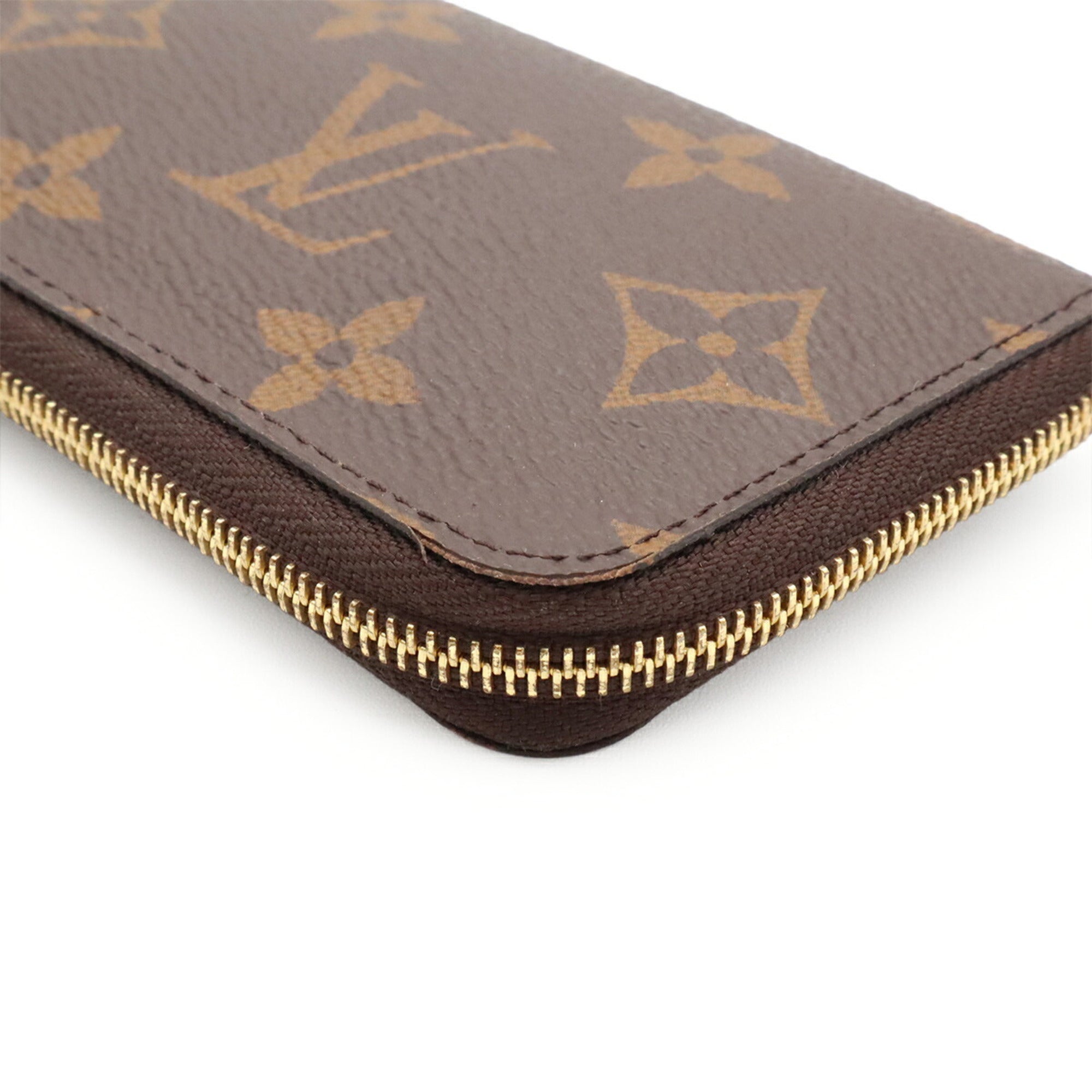 Louis Vuitton Brown Monogram Canvas Coin Purse/Coin Case (Pre-Owned)