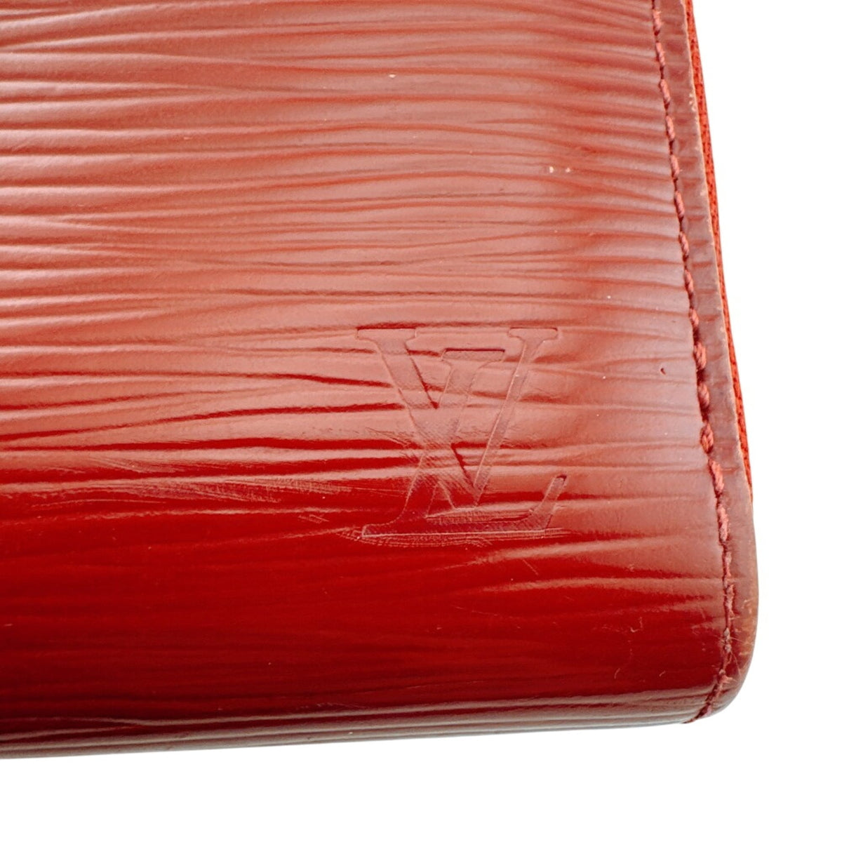 Louis Vuitton Epi Red Color Leather Coin Purse/Coin Case (Pre-Owned)