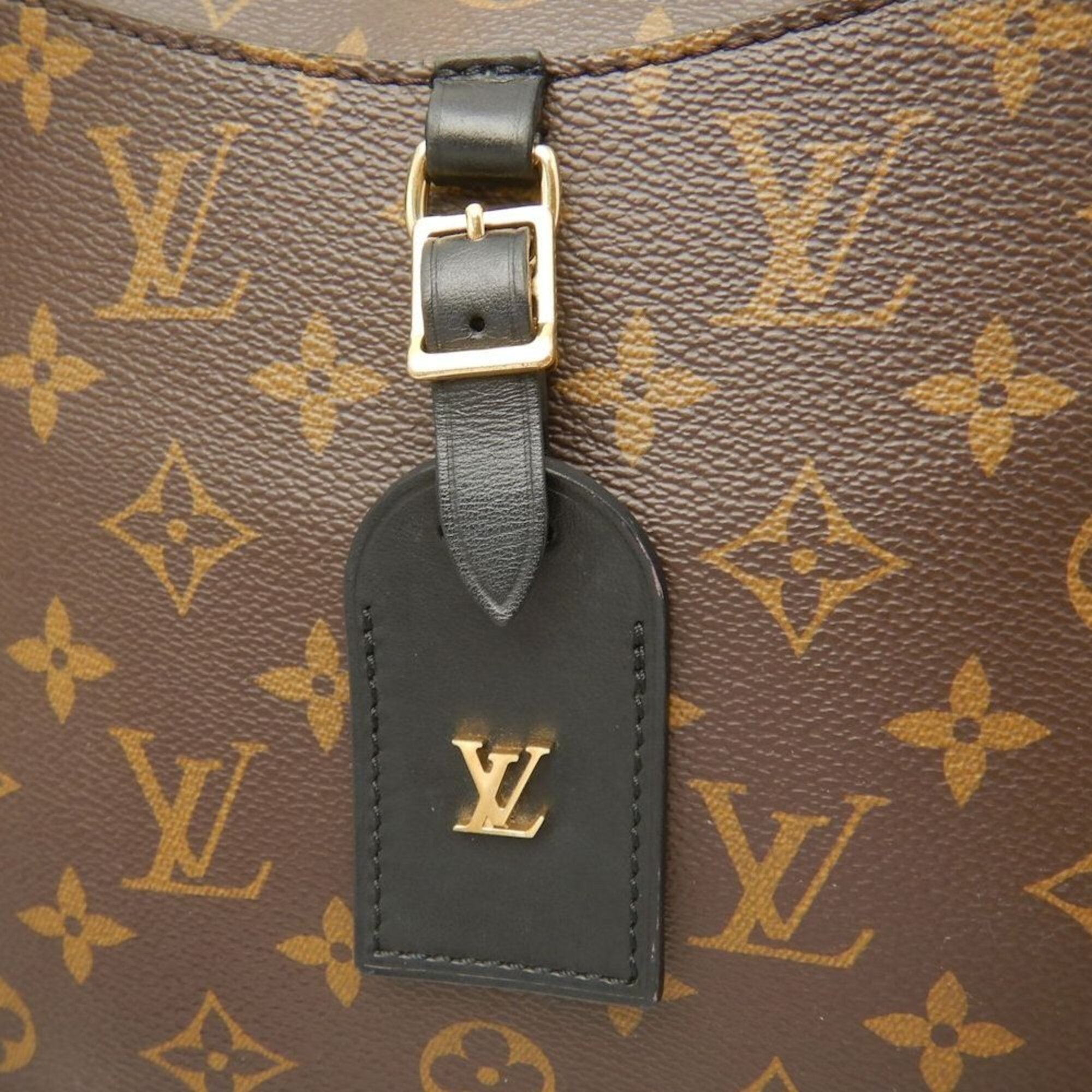 Louis Vuitton Brown Monogram Canvas Shoulder Bag (Pre-Owned)