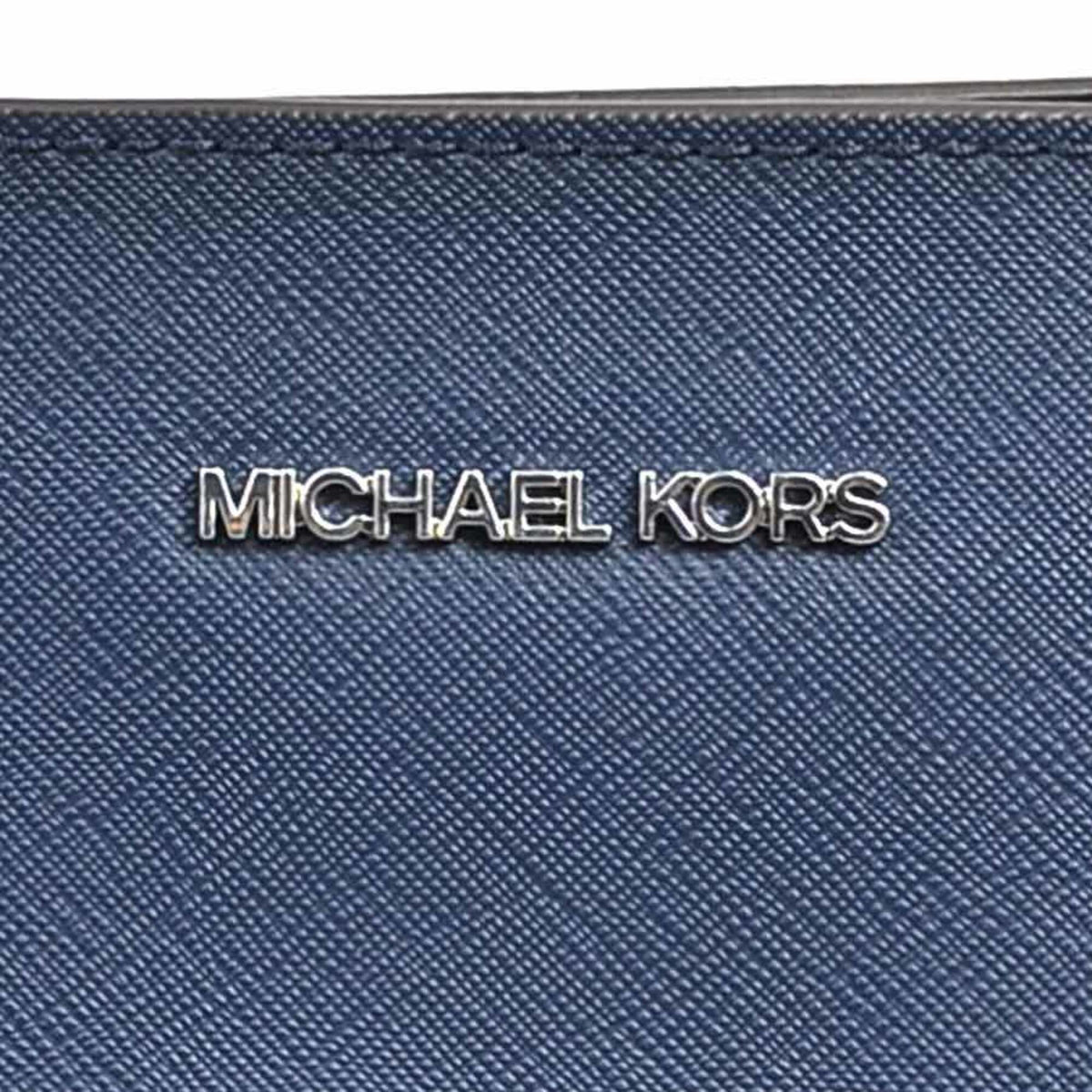 Michael Kors Navy Leather Shoulder Bag (Pre-Owned)