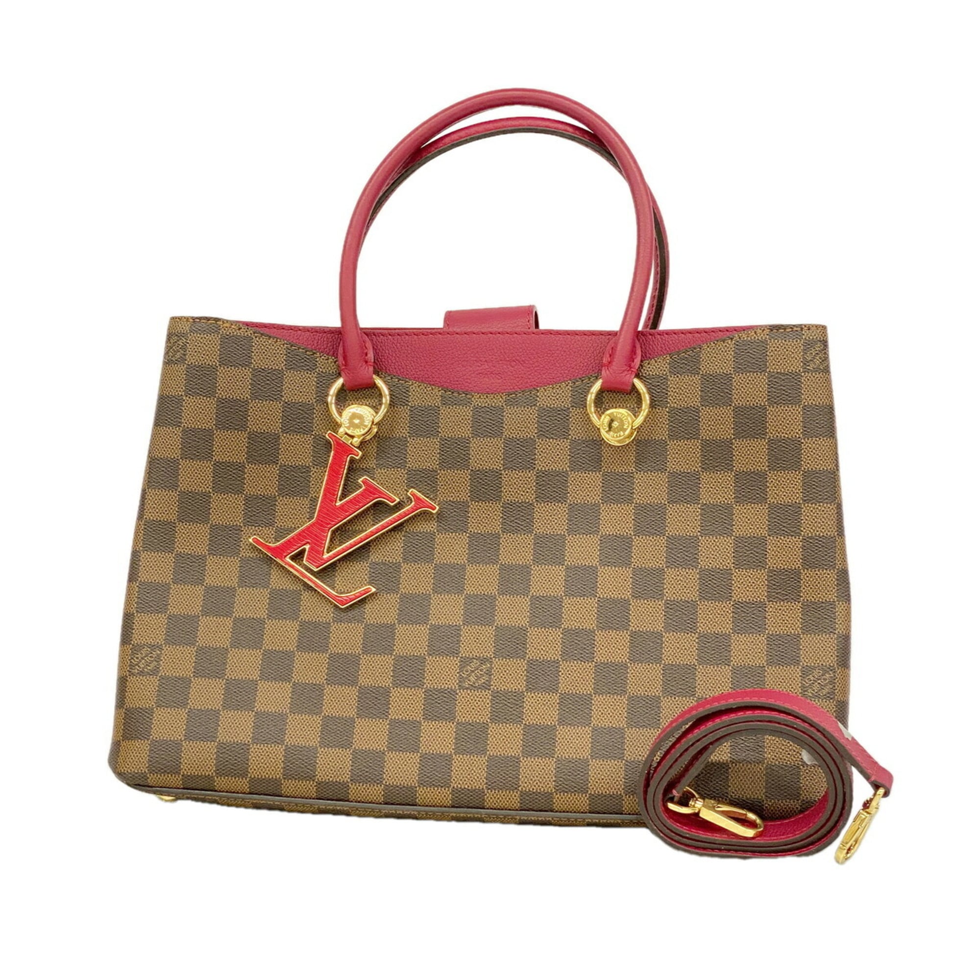 Louis Vuitton Ebene Handbag (Pre-Owned)