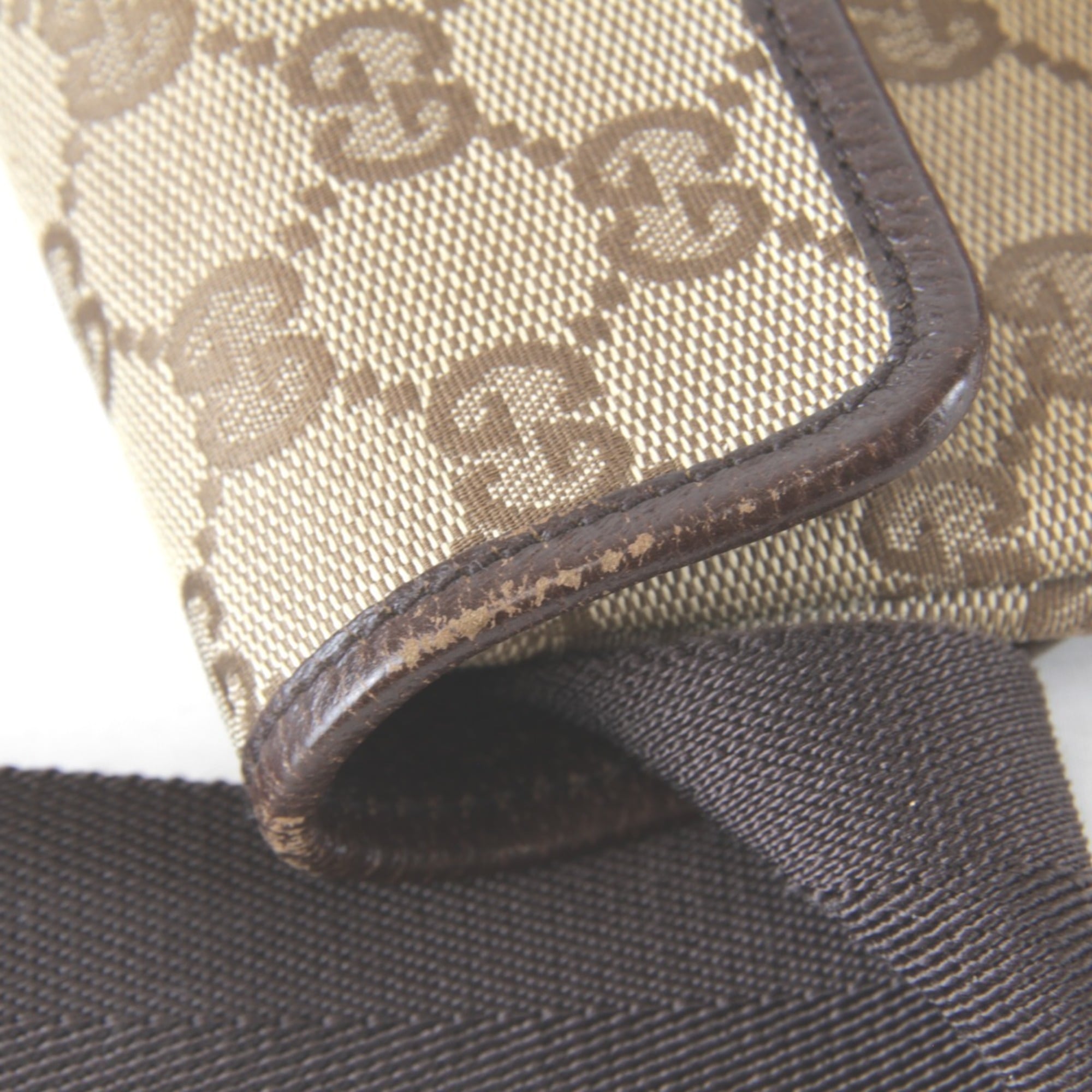 Gucci Beige Gg Canvas Fanny Pack (Pre-Owned)