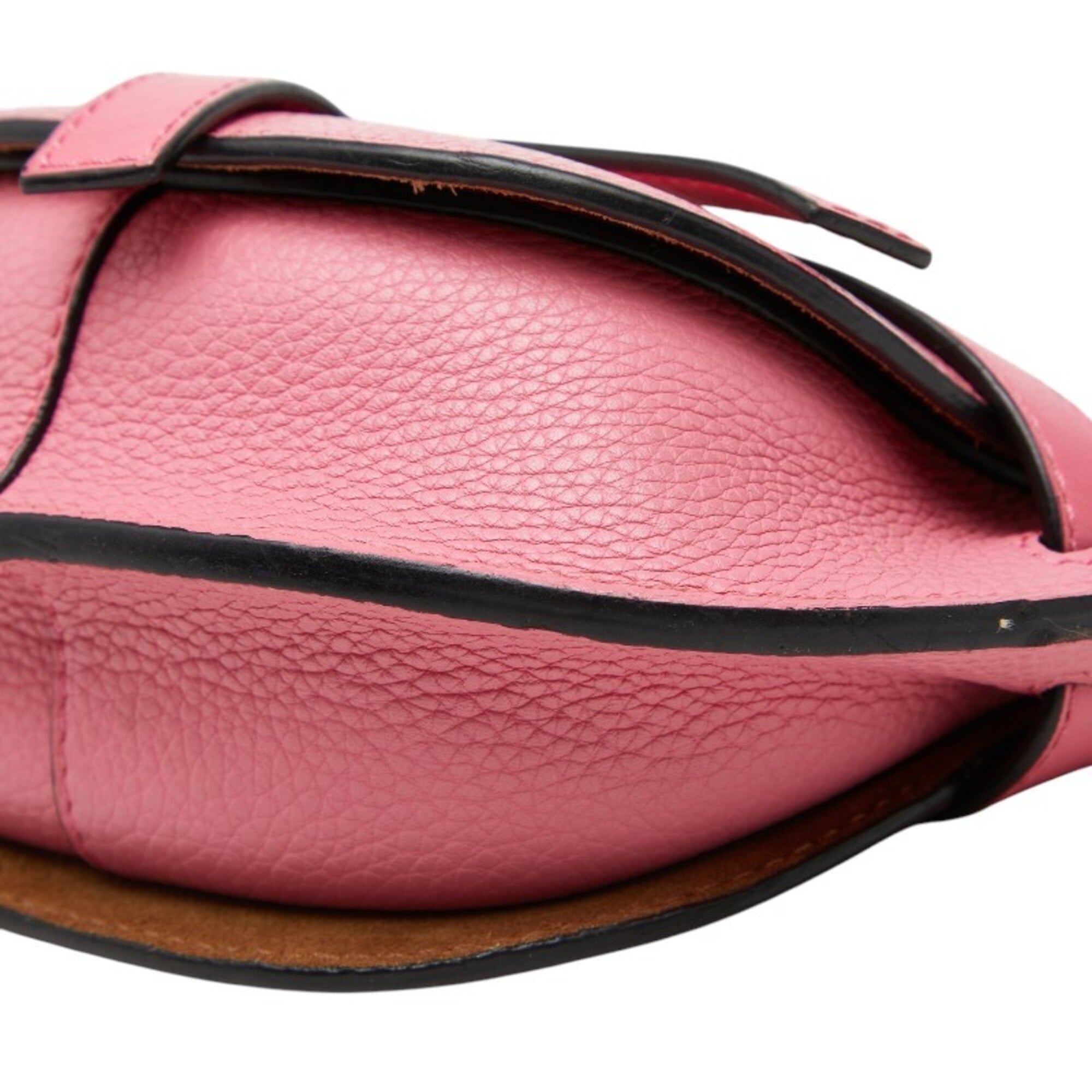 Loewe Pink Leather Shoulder Bag (Pre-Owned)