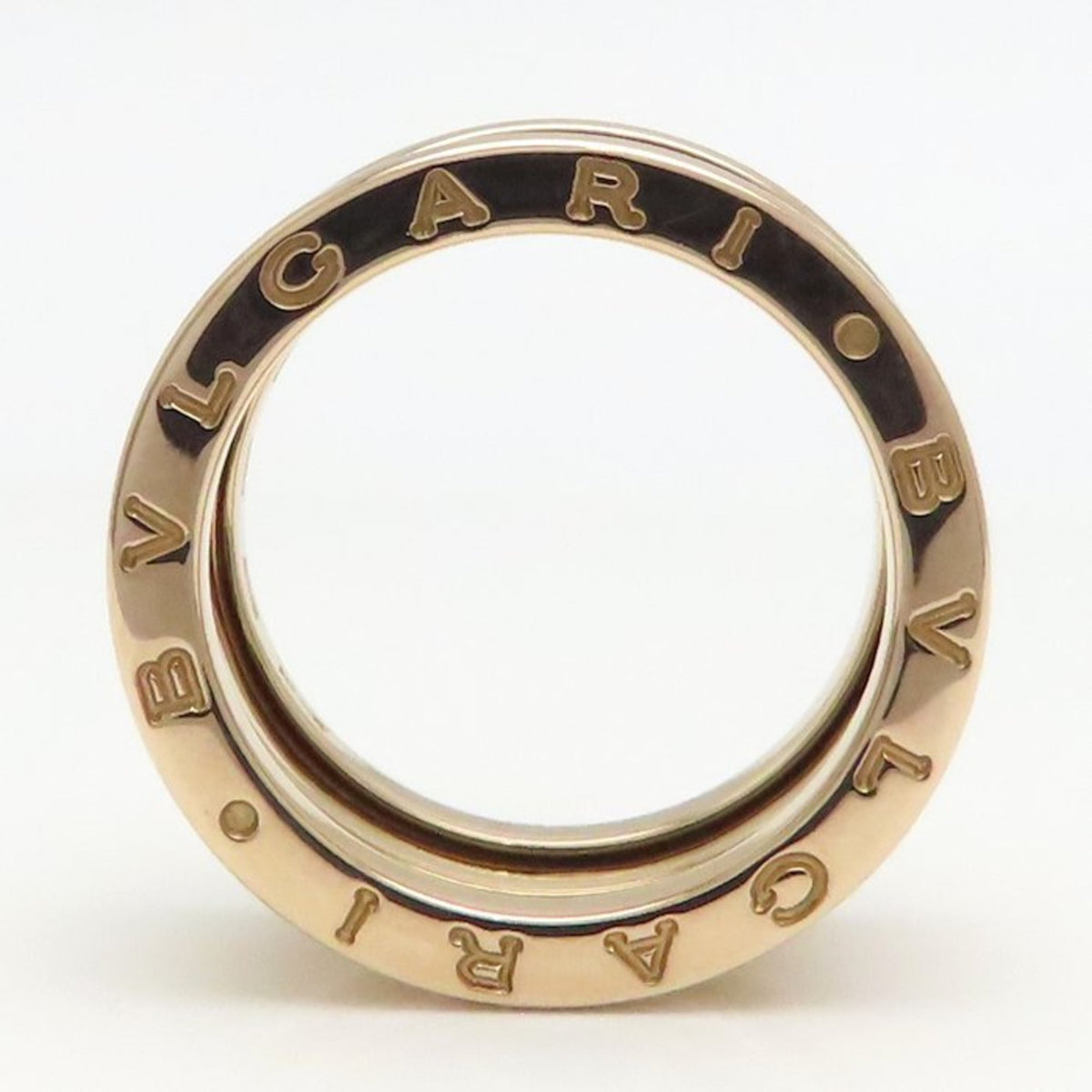 Bvlgari Pink Gold Pink Gold (18K) Band Ring (Pre-Owned)