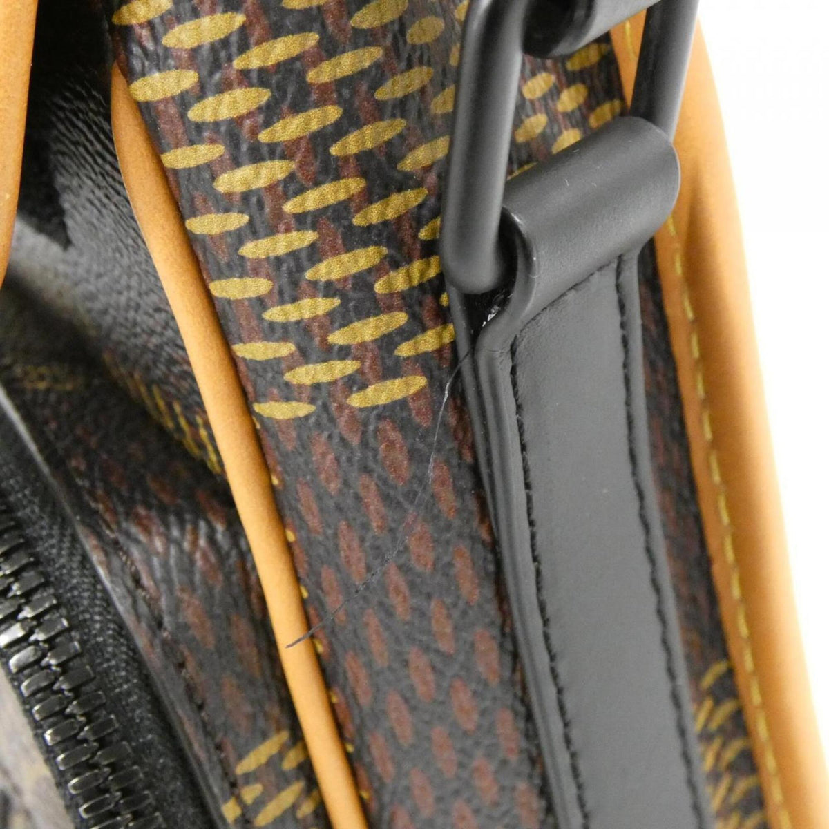 Louis Vuitton Ebene Coated Canvas Shoulder Bag (Pre-Owned)