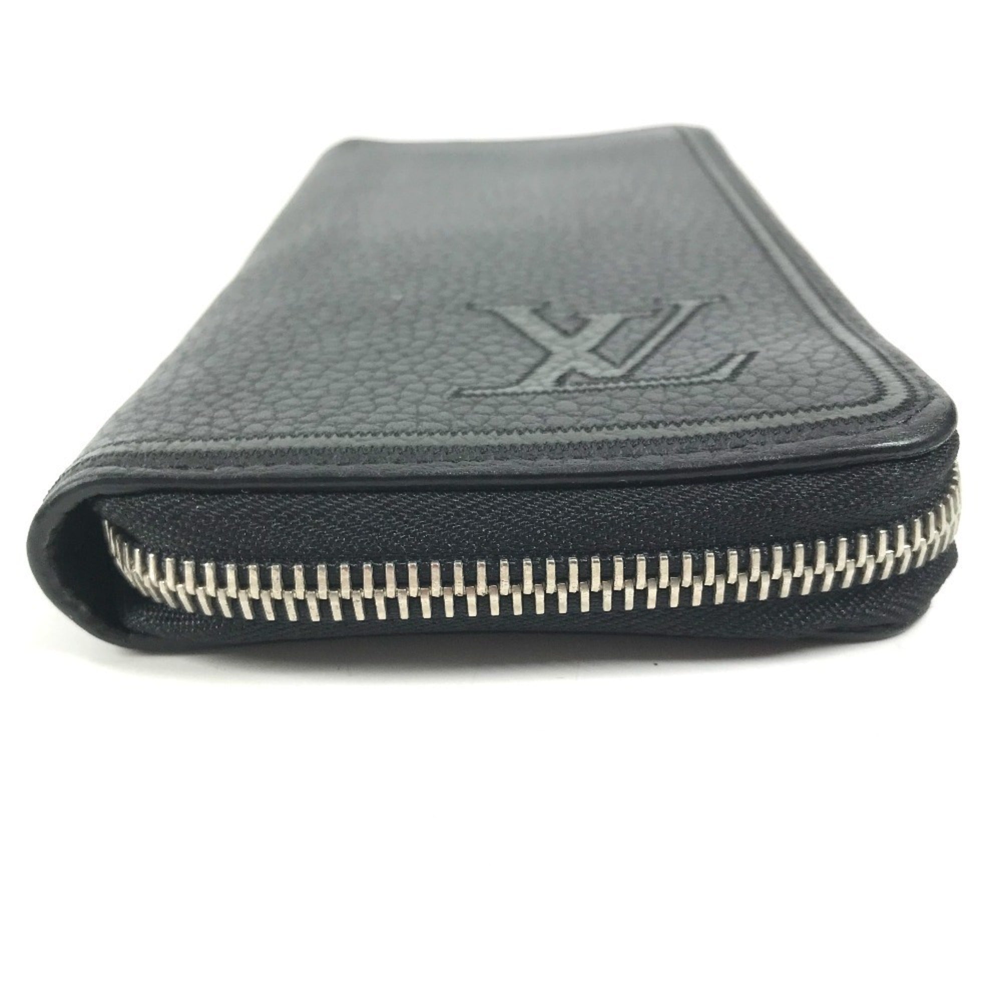 Louis Vuitton Black Noir Long Wallet (Bi-Fold) (Pre-Owned)