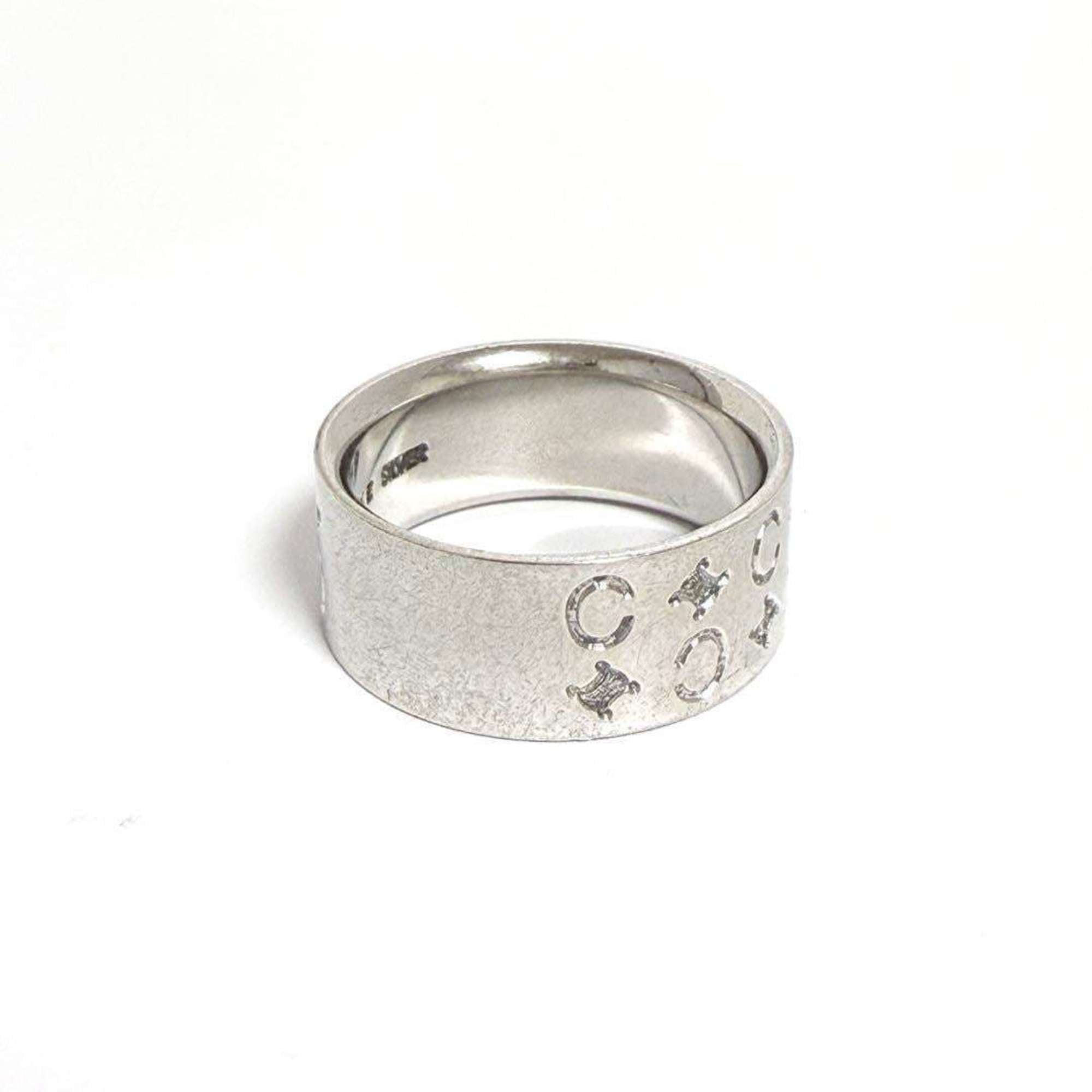 Celine Silver Band Ring (Pre-Owned)