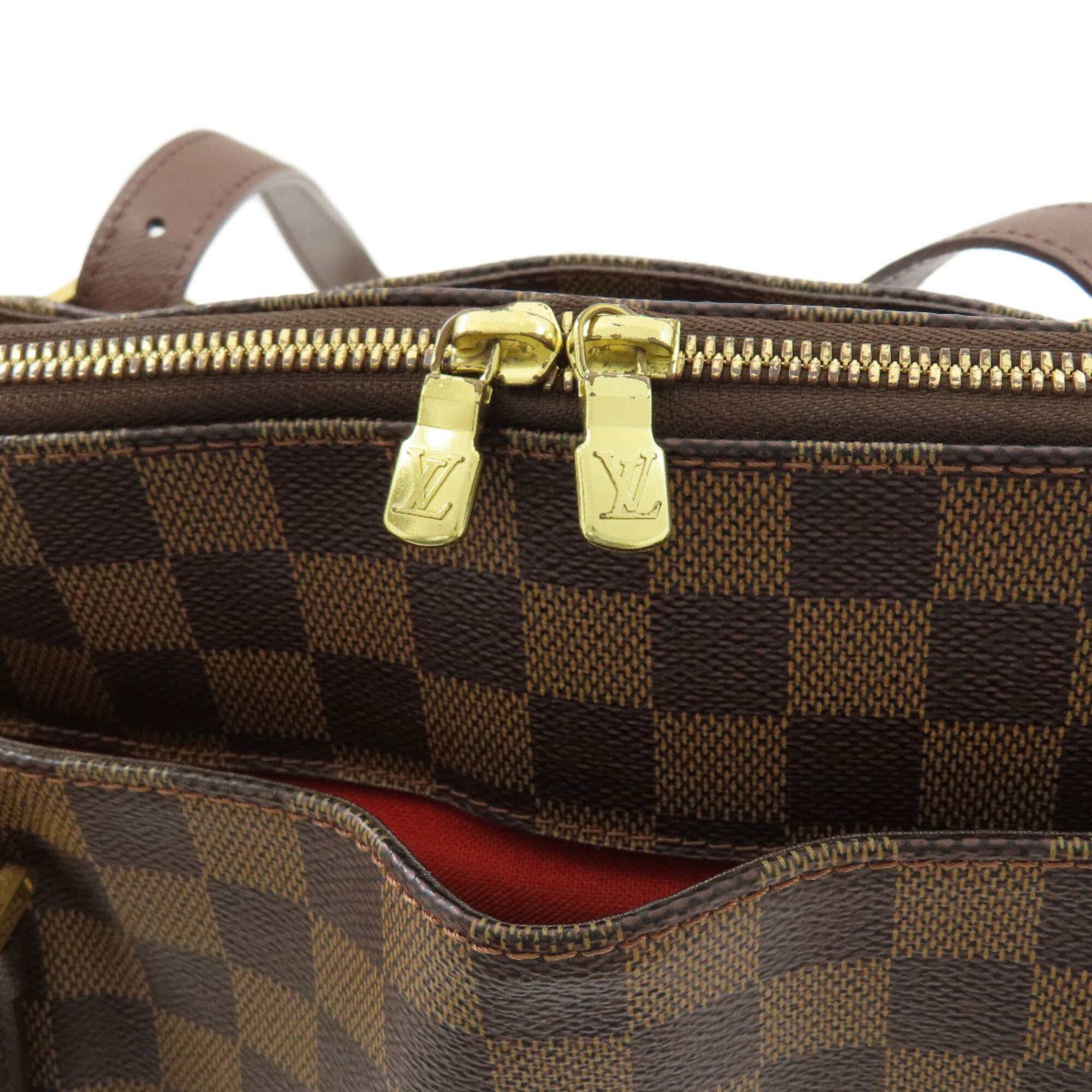 Louis Vuitton Damier Canvas Ebene Damier Canvas Handbag (Pre-Owned)