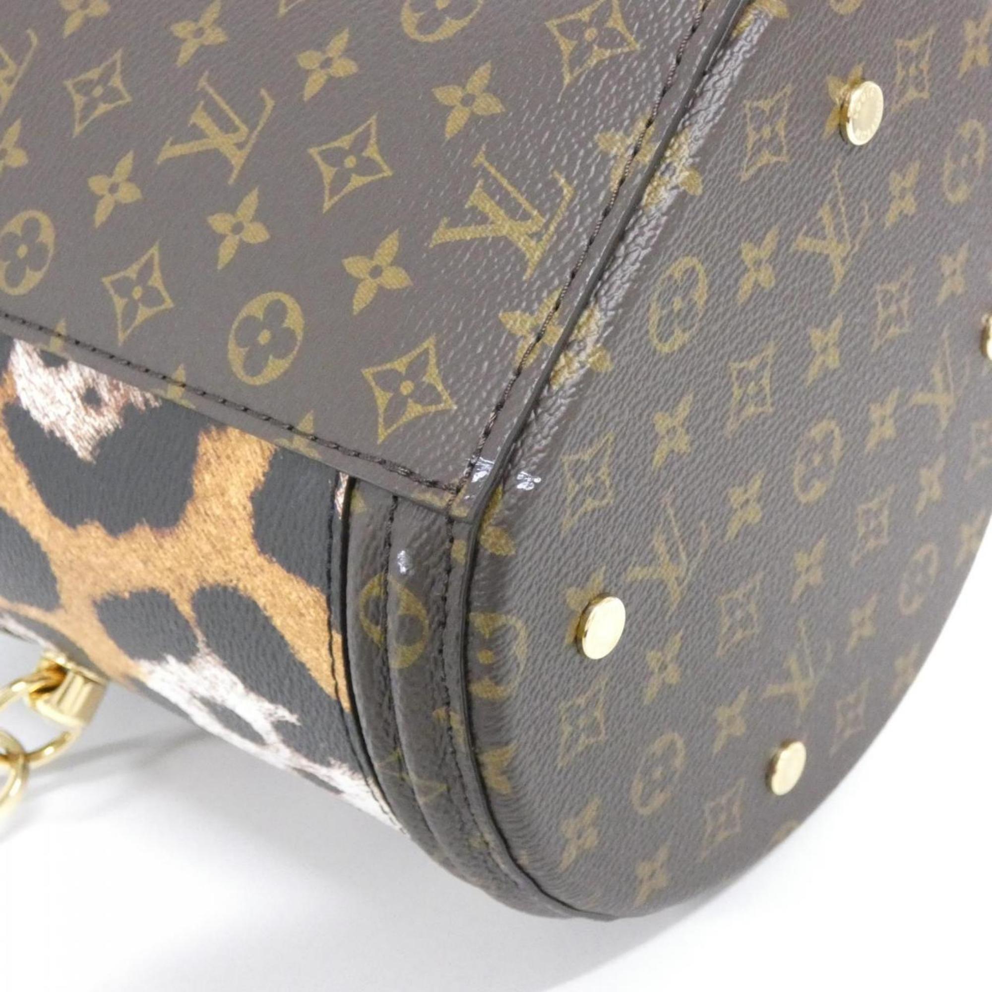 Louis Vuitton Brown Coated Canvas Handbag (Pre-Owned)