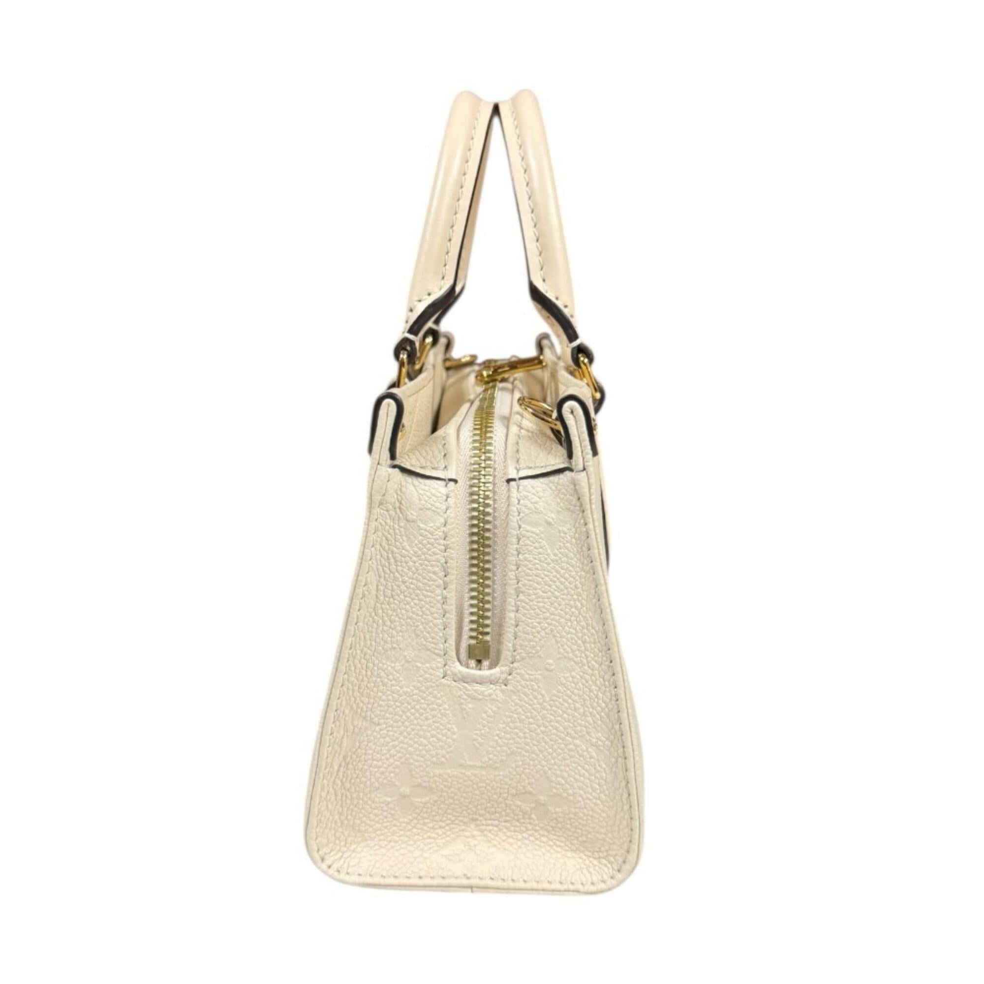 Louis Vuitton Beige Monogram Empreinte Shoulder Bag (Pre-Owned)