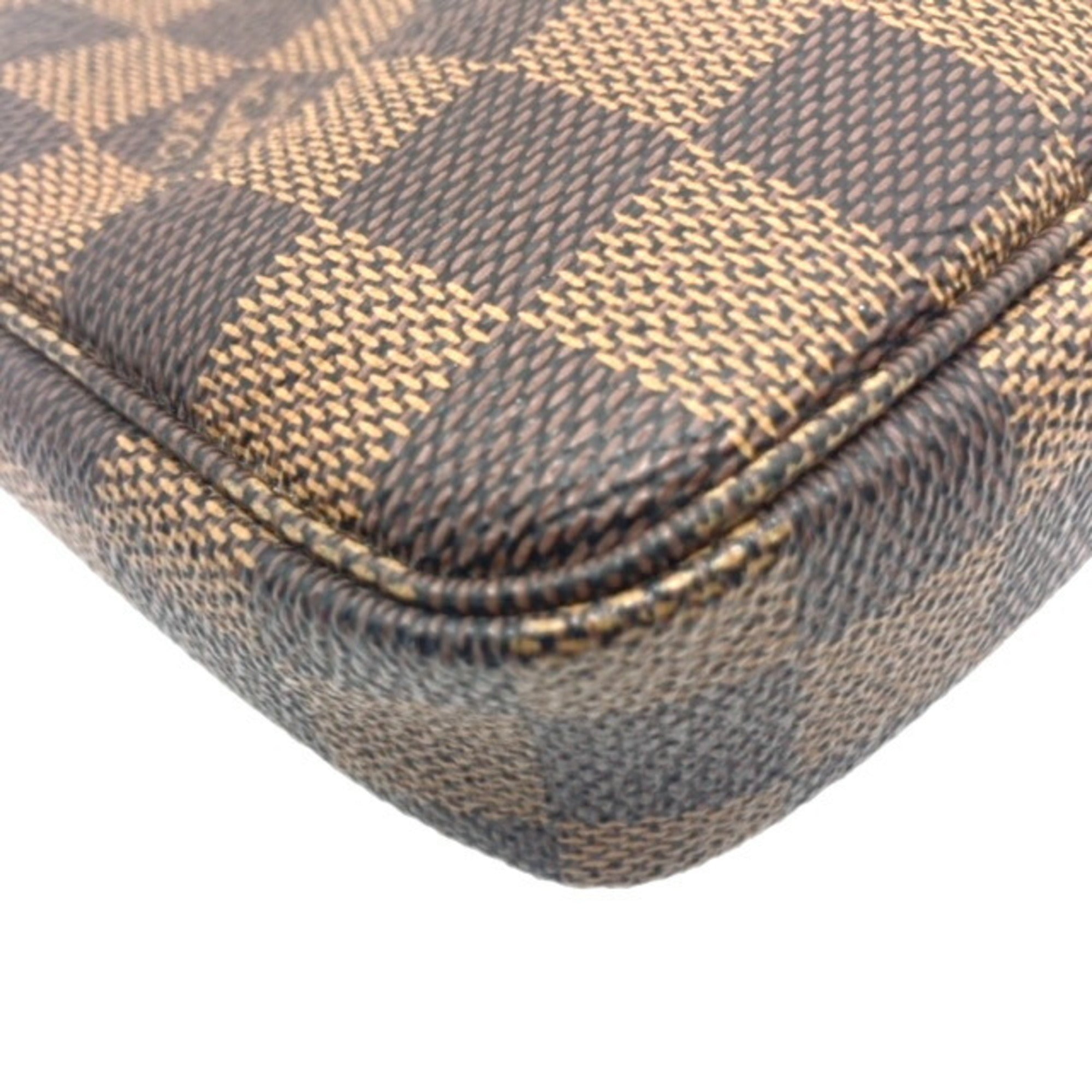 Louis Vuitton Damier Canvas Ebene Damier Canvas Handbag (Pre-Owned)