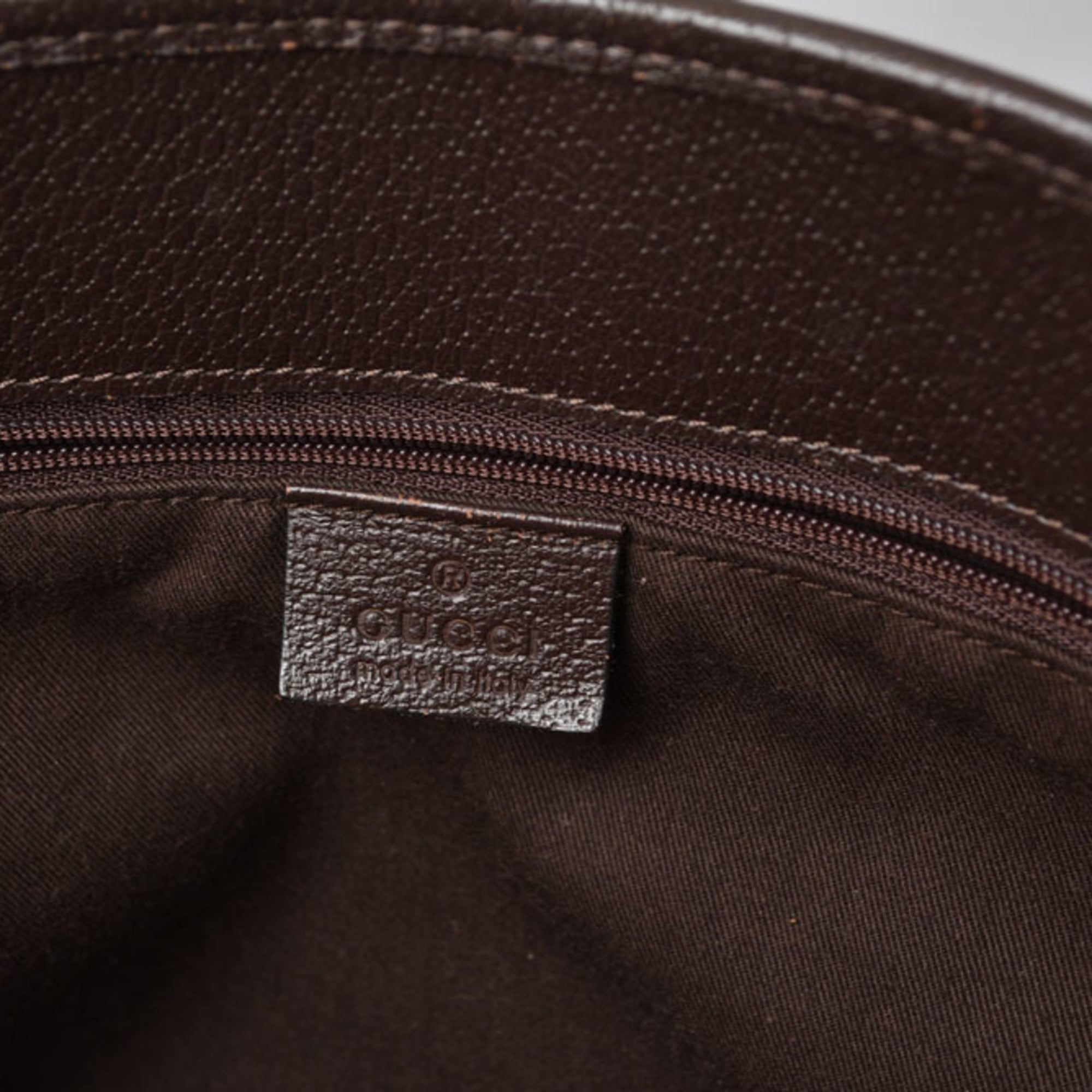 Gucci Beige Beige Brown Brown Gg Canvas Tote Bag (Pre-Owned)