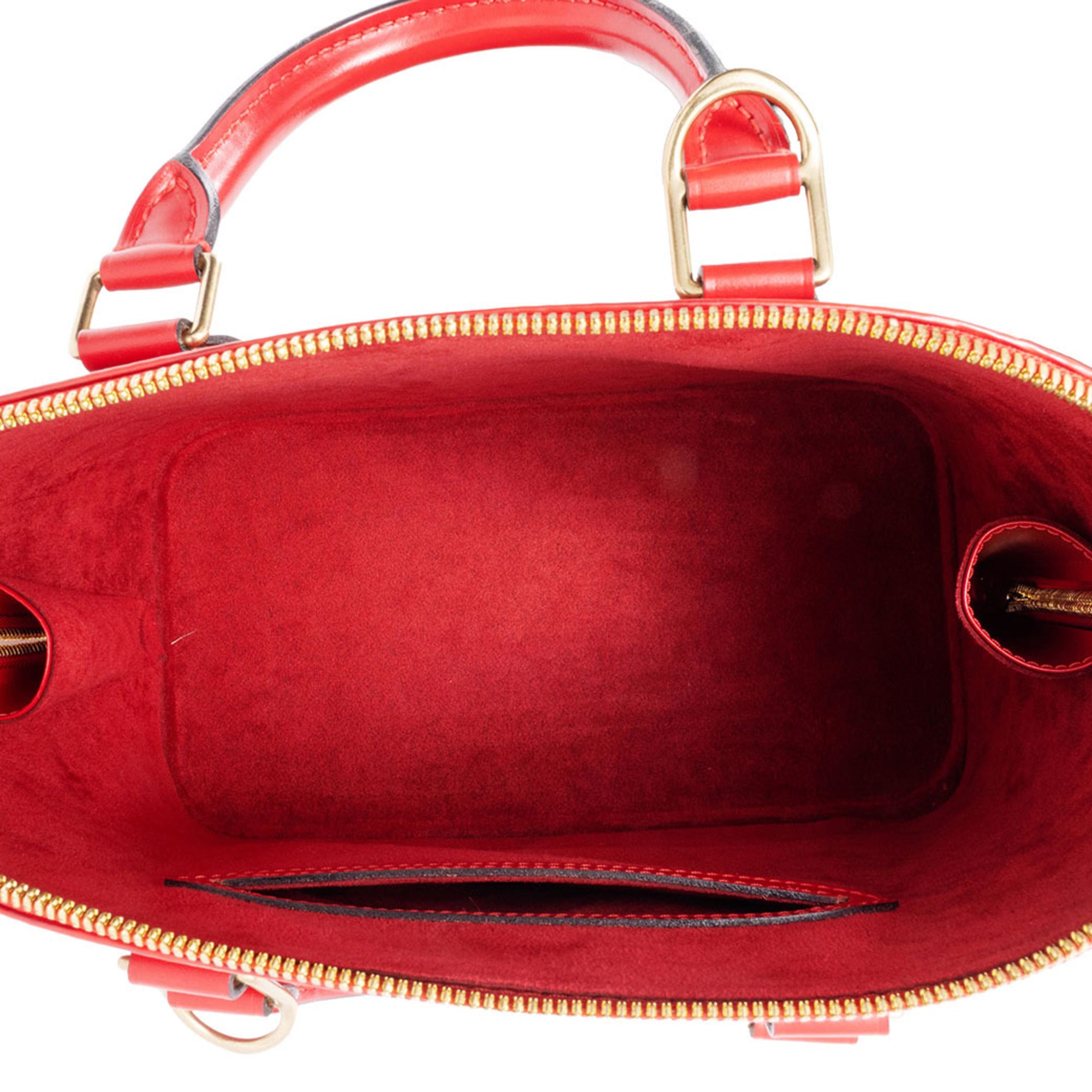 Louis Vuitton Castilian Red Epi Leather Handbag (Pre-Owned)