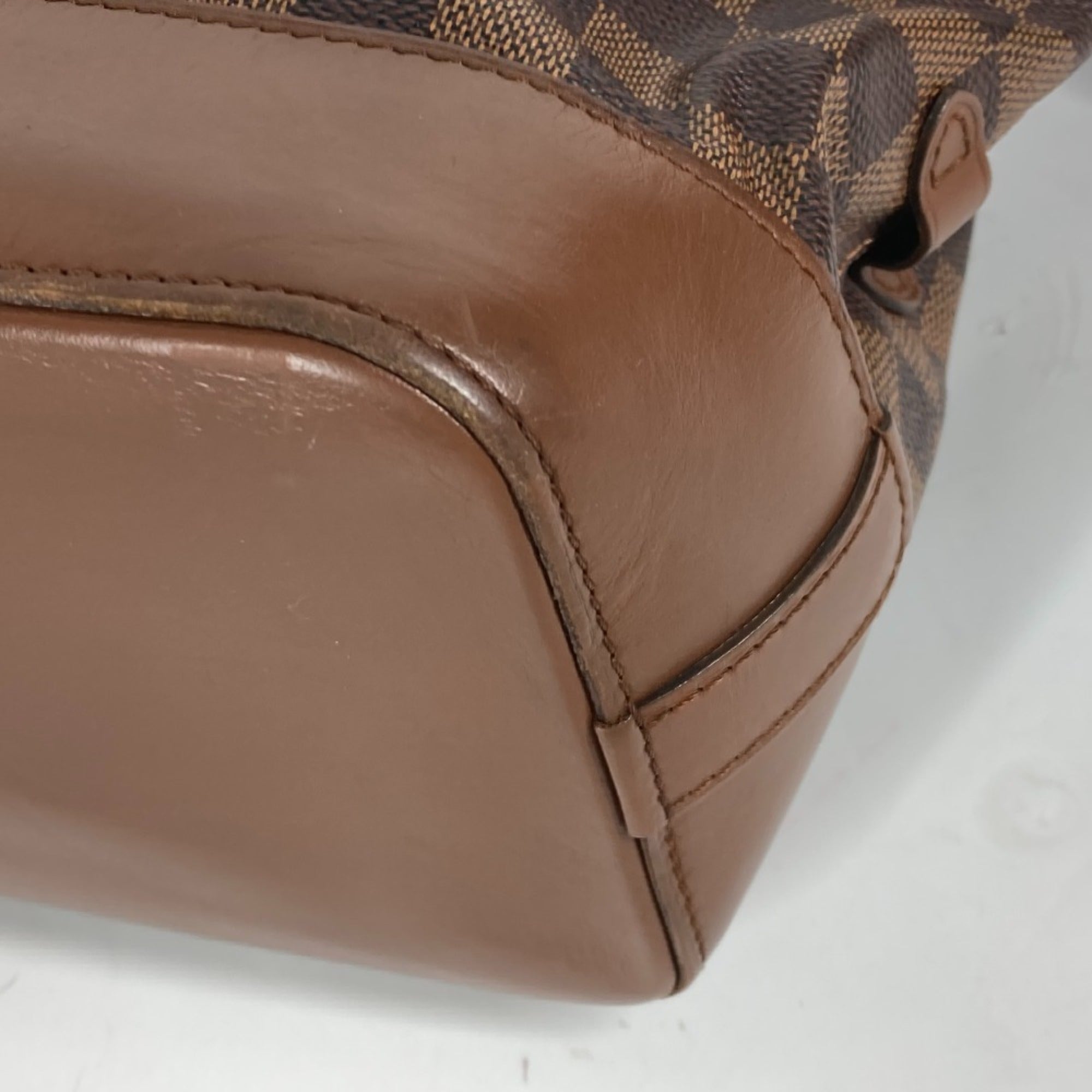 Louis Vuitton Brown Damier Canvas Damier Canvas Shoulder Bag (Pre-Owned)