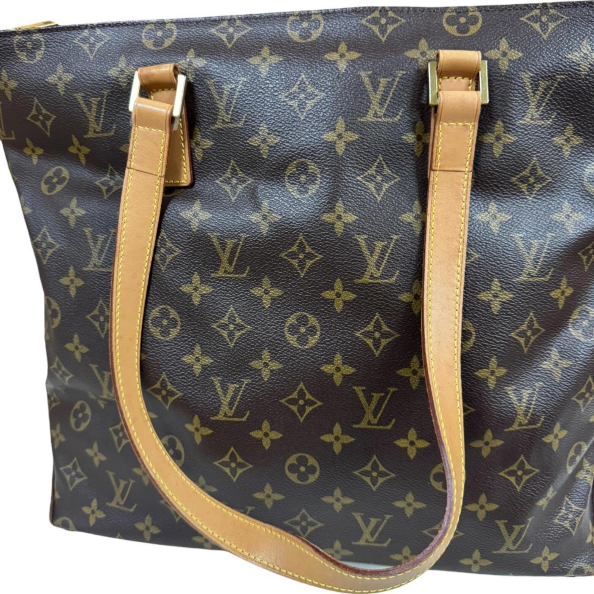 Louis Vuitton Brown Monogram Canvas Tote Bag (Pre-Owned)