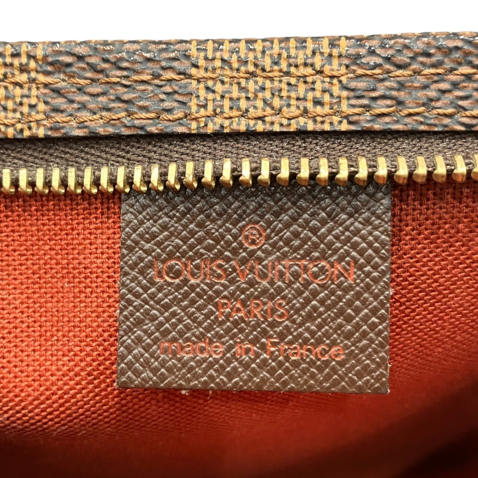 Louis Vuitton Brown Leather Handbag (Pre-Owned)