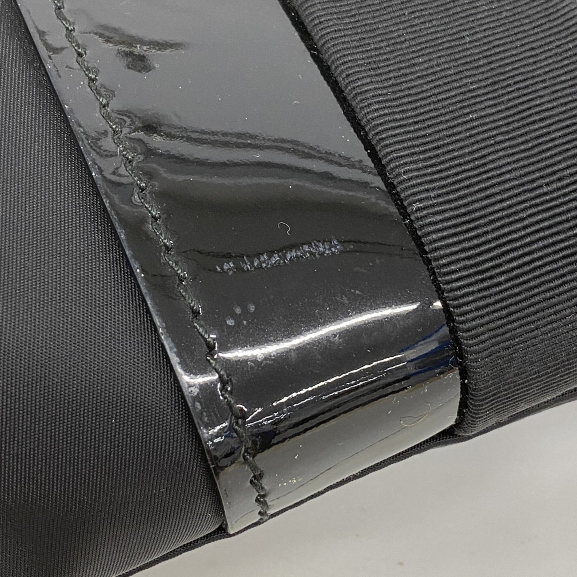 Salvatore Ferragamo Black Nylon Tote Bag (Pre-Owned)