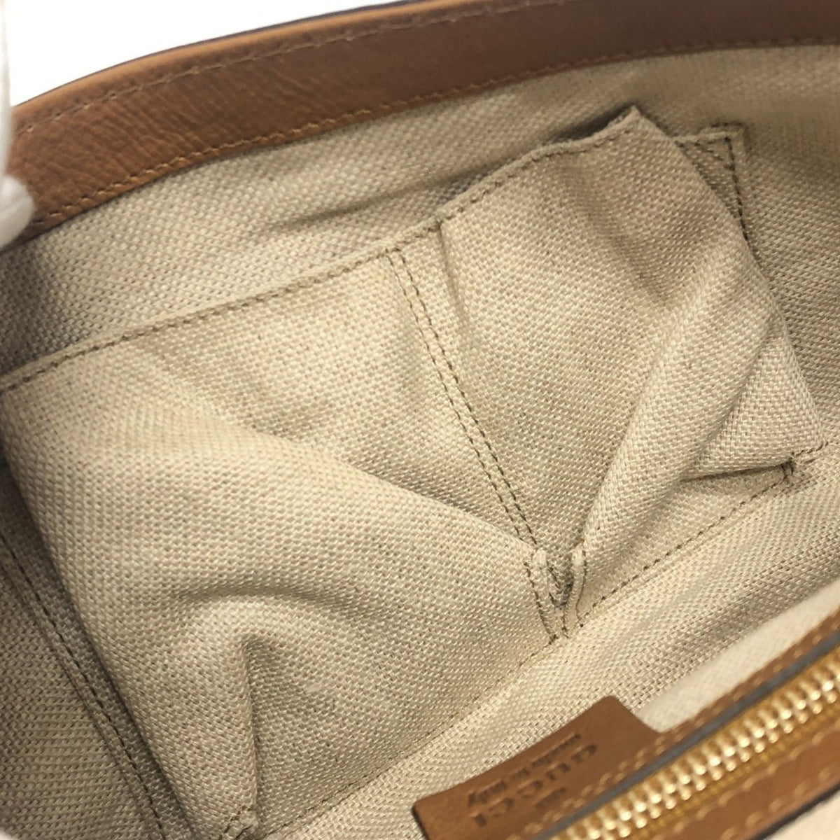 Gucci Brown Leather Clutch Bag (Pre-Owned)