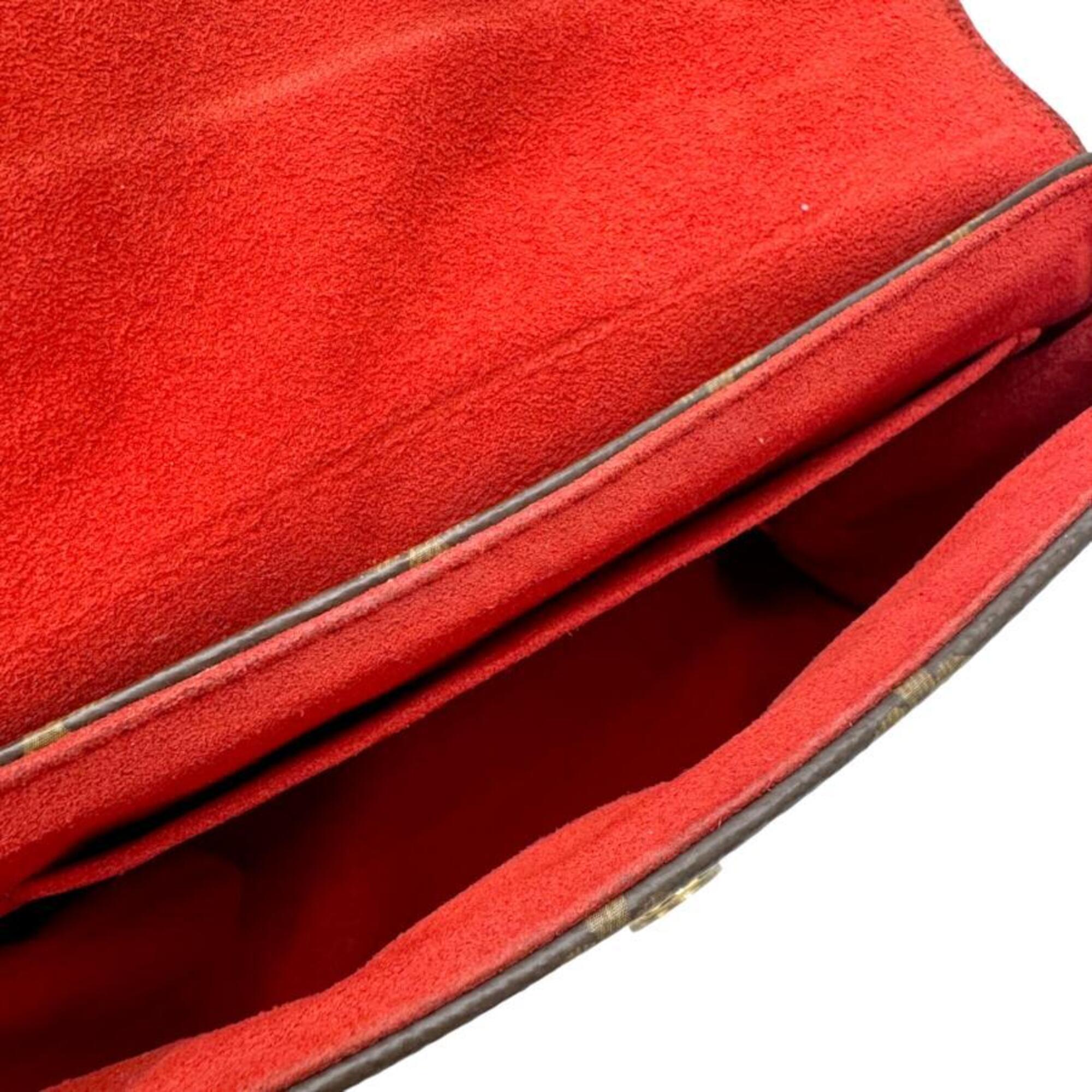 Louis Vuitton Monogram Brown Coquelicots Monogram Monogram Handbag Shoulder Bag (Pre-Owned)