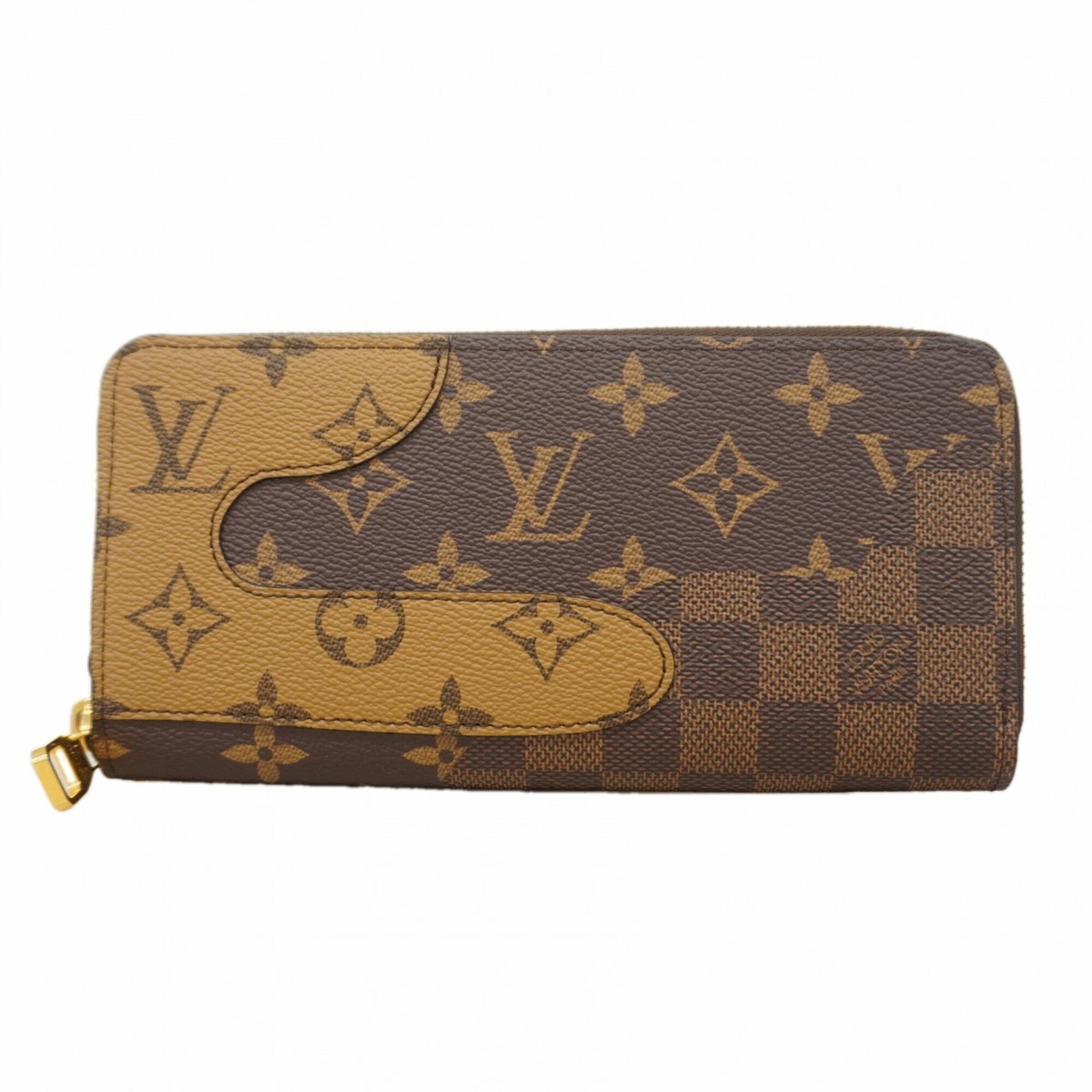 Louis Vuitton Brown Long Wallet (Bi-Fold) (Pre-Owned)