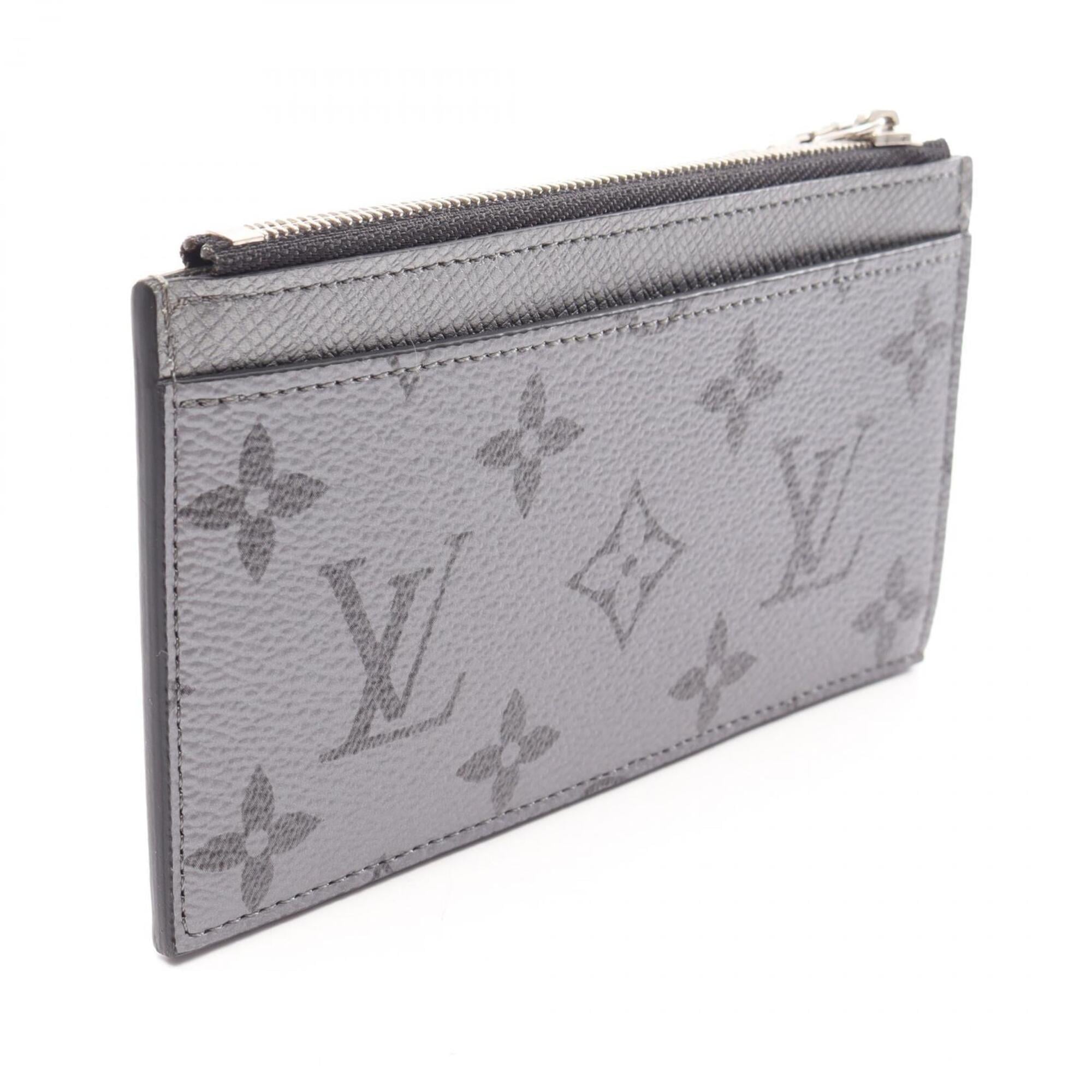 Louis Vuitton Taigarama Leather Pvc Coin Purse/Coin Case (Pre-Owned)