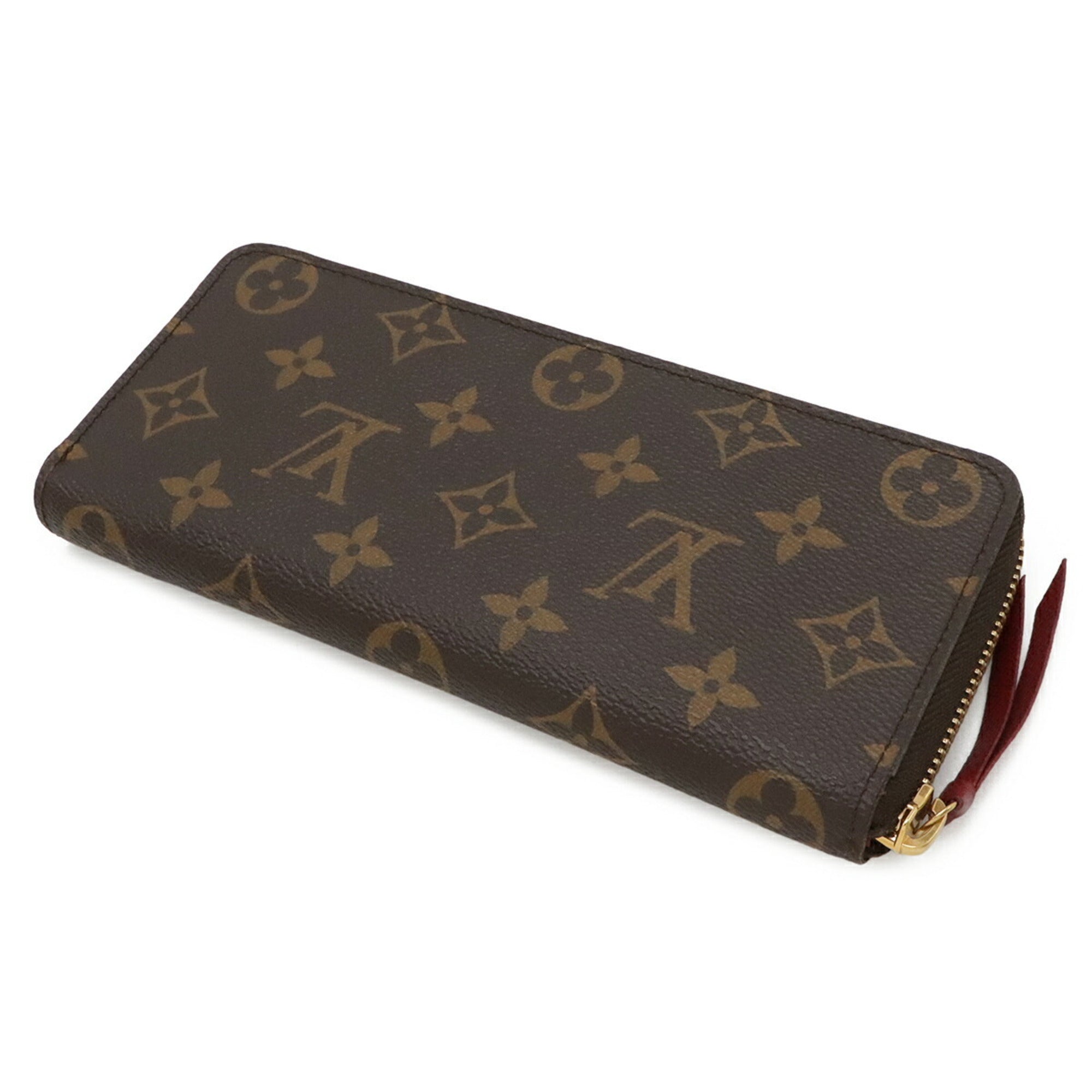 Louis Vuitton Monogram Fuchsia Monogram Long Wallet (Bi-Fold) (Pre-Owned)