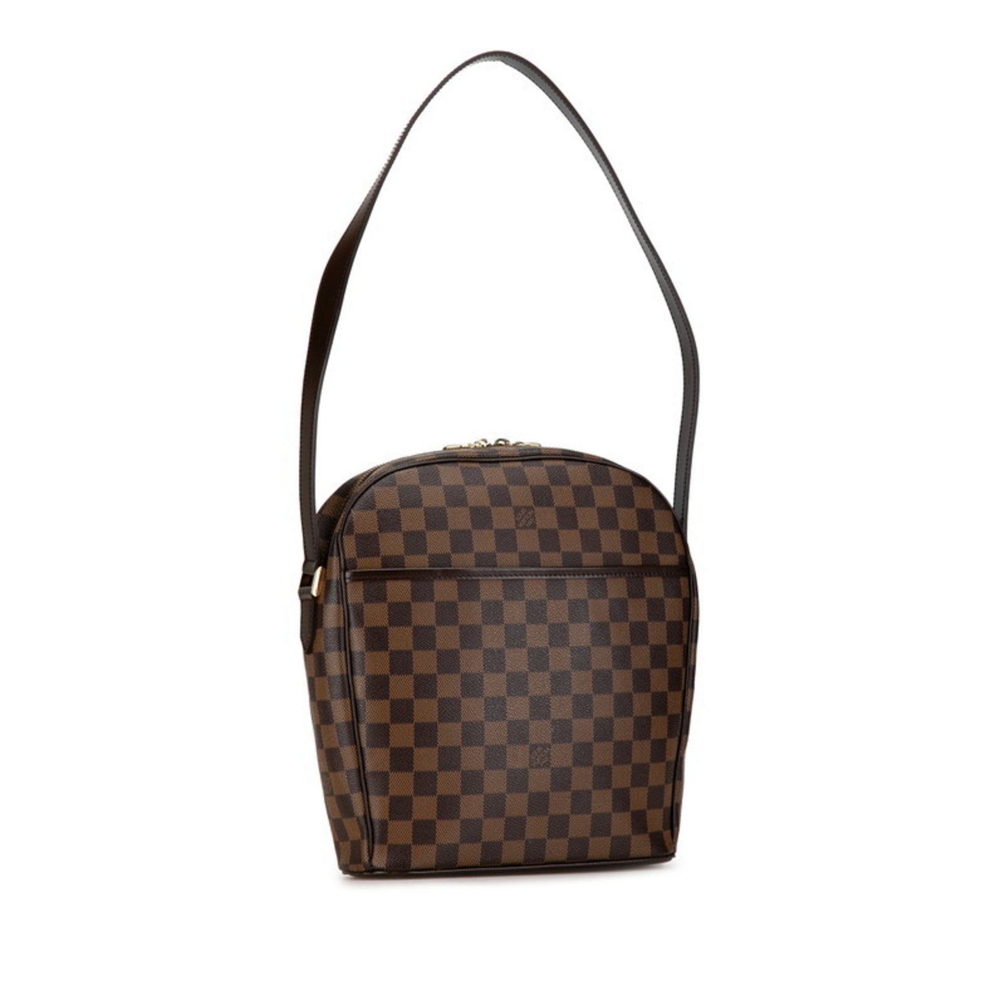 Louis Vuitton Brown Pvc Leather Pochette Pouch Shoulder Bag (Pre-Owned)