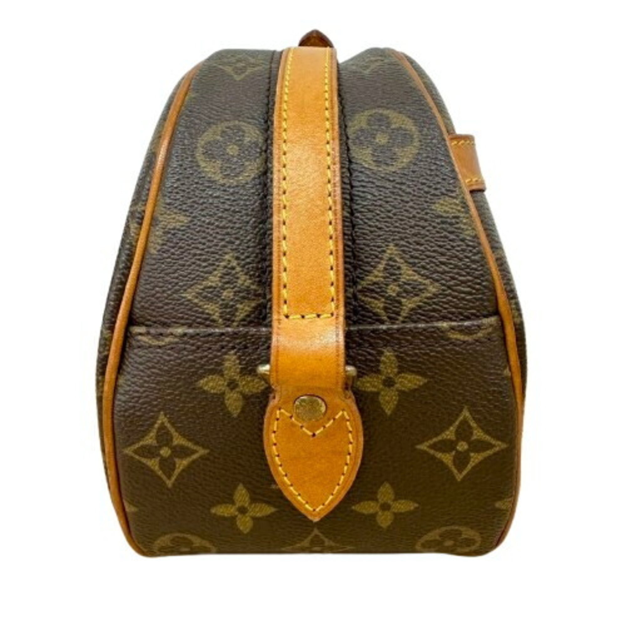 Louis Vuitton Brown Leather Shoulder Bag (Pre-Owned)