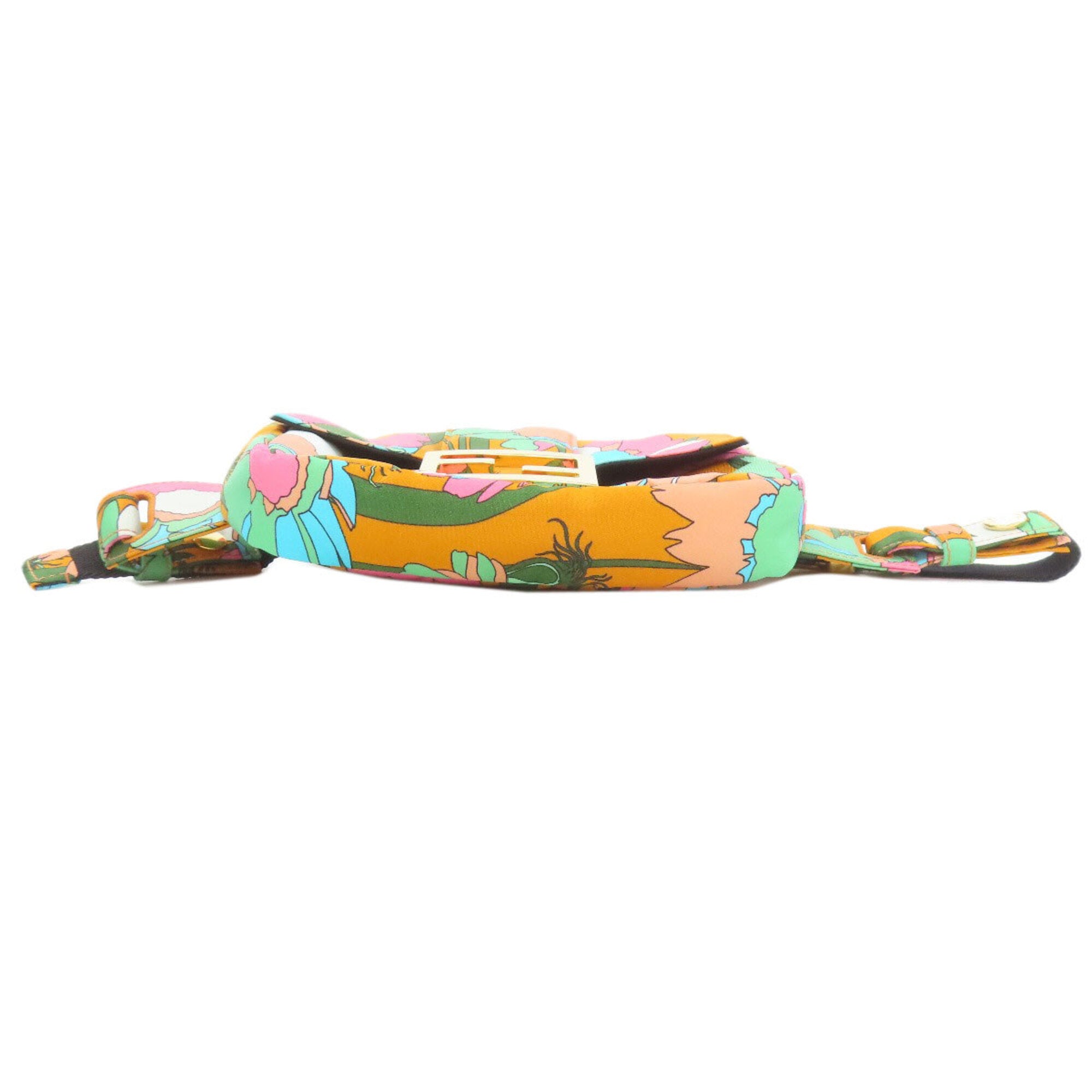 Fendi Orange Nylon Fanny Pack (Pre-Owned)