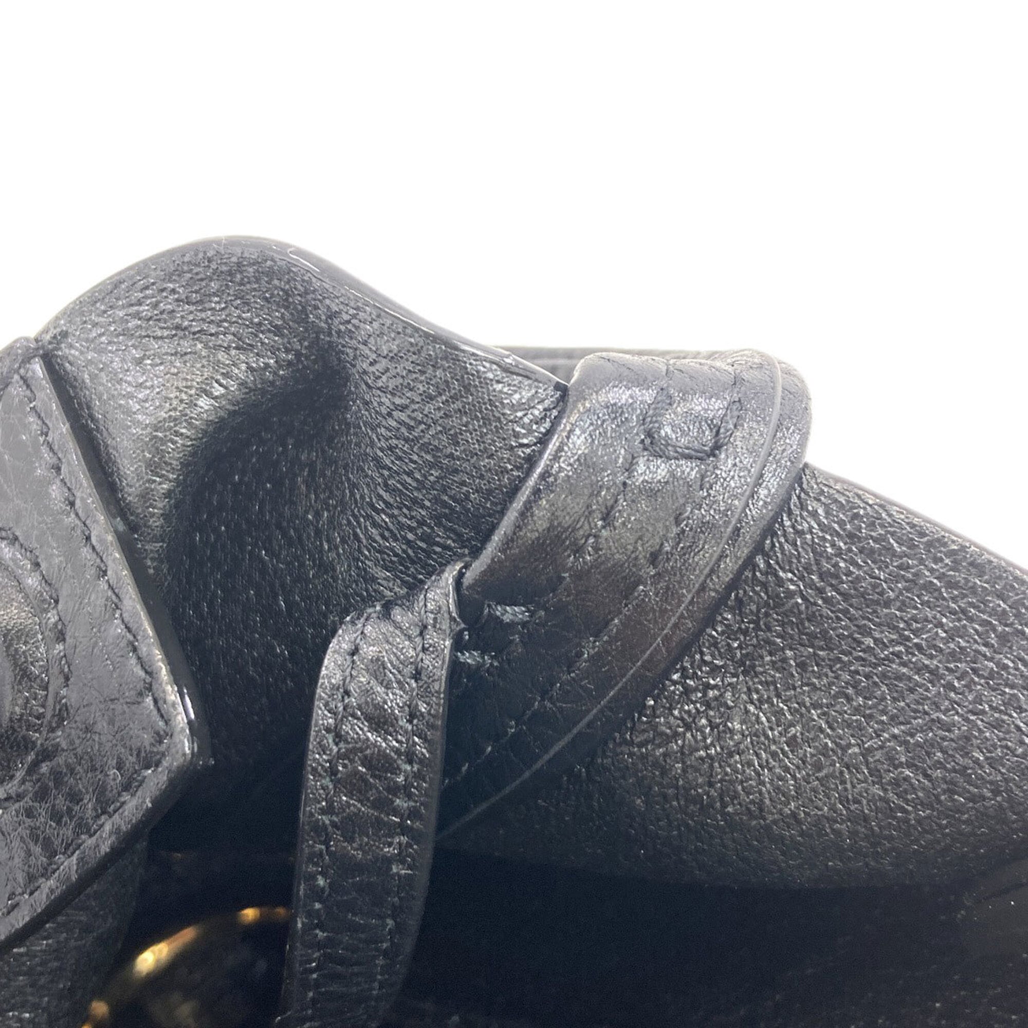 Chloé Black Leather Handbag (Pre-Owned)
