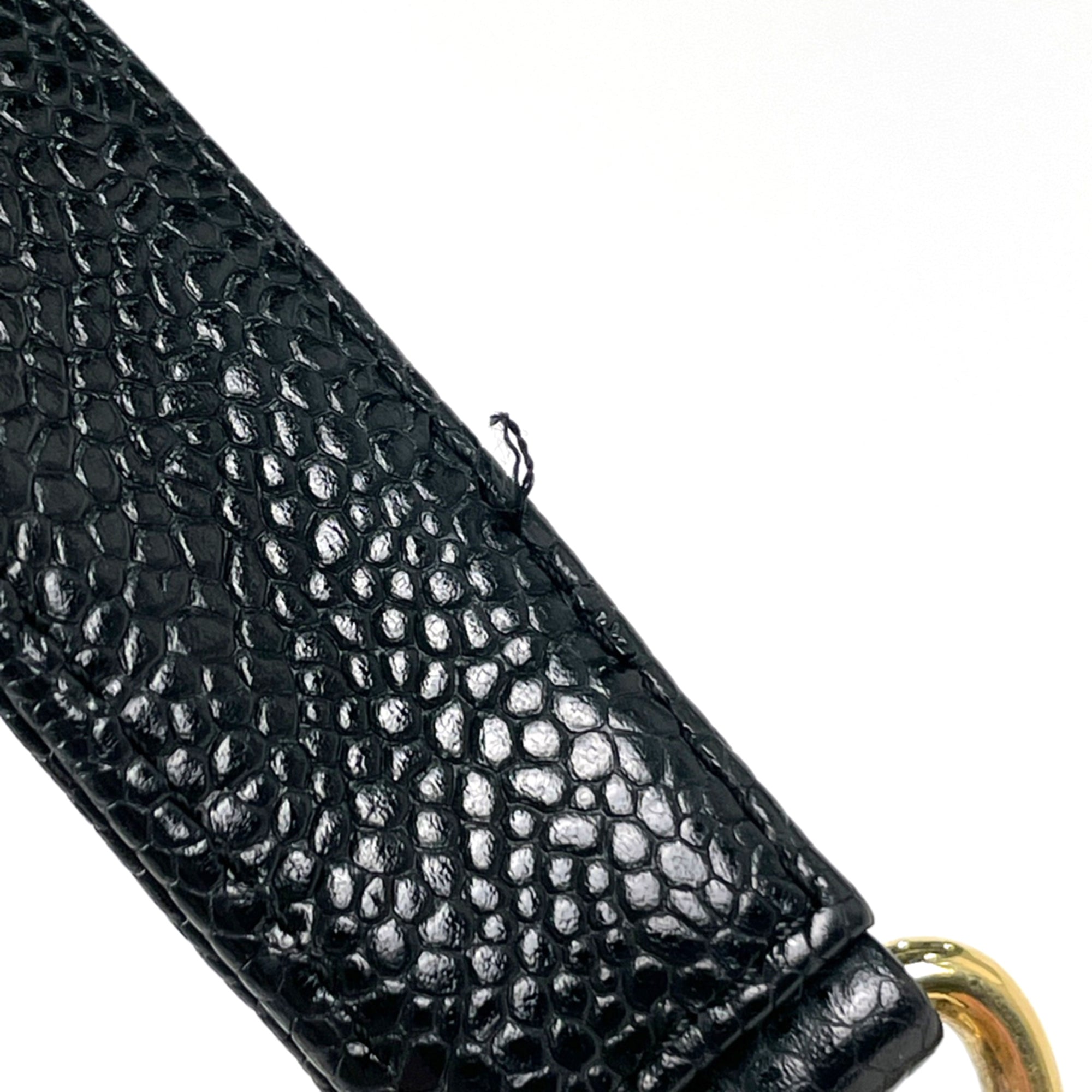 Chanel Matelasse Black Grained Calfskin Tote Bag (Pre-Owned)