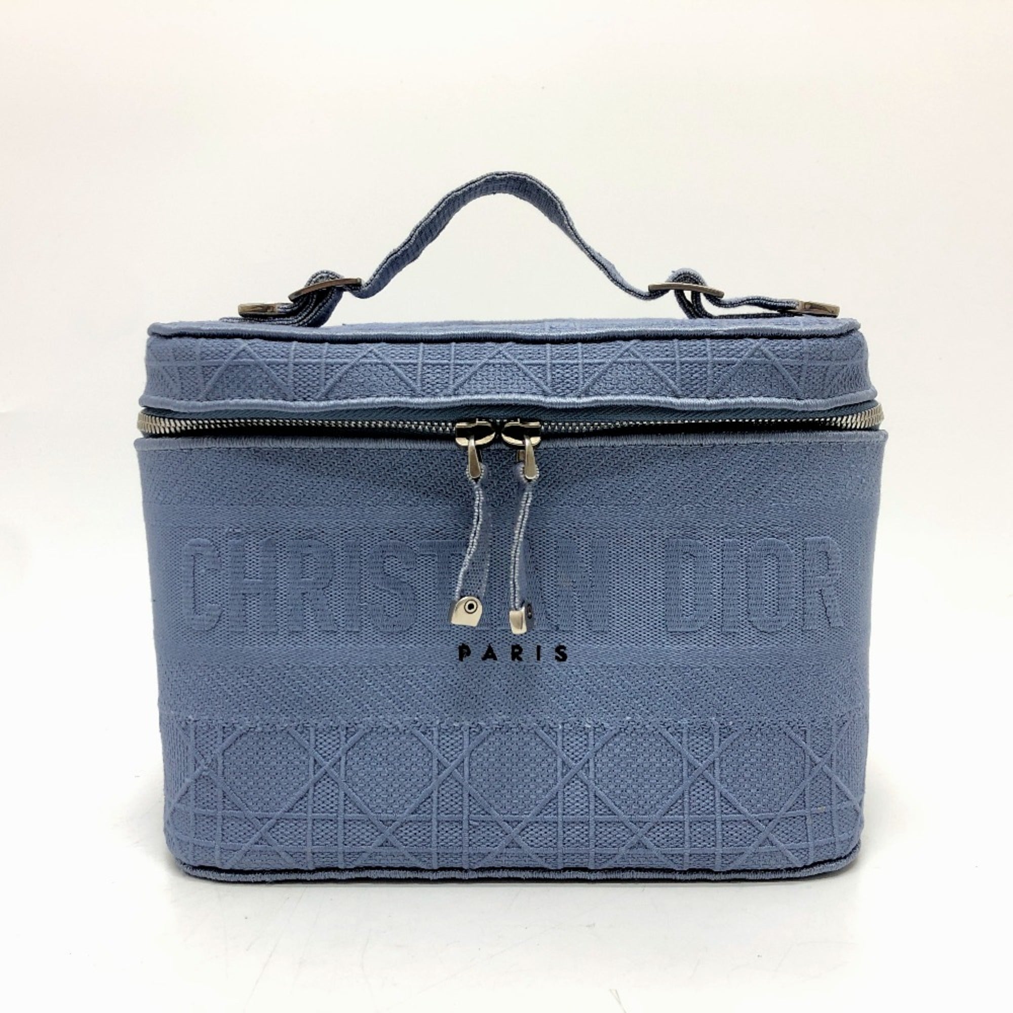 Christian Dior Blue Cloth Handbag (Pre-Owned)