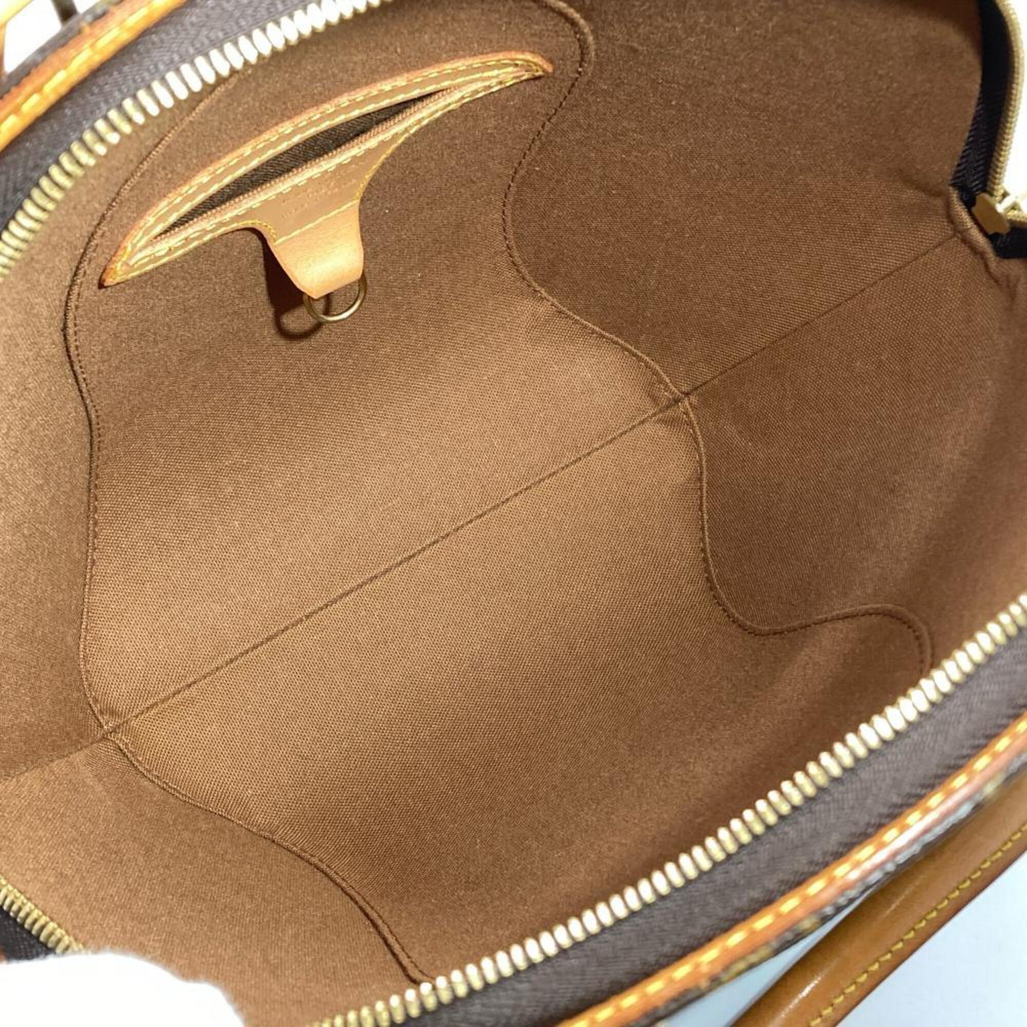 Louis Vuitton Brown Monogram Canvas Handbag (Pre-Owned)