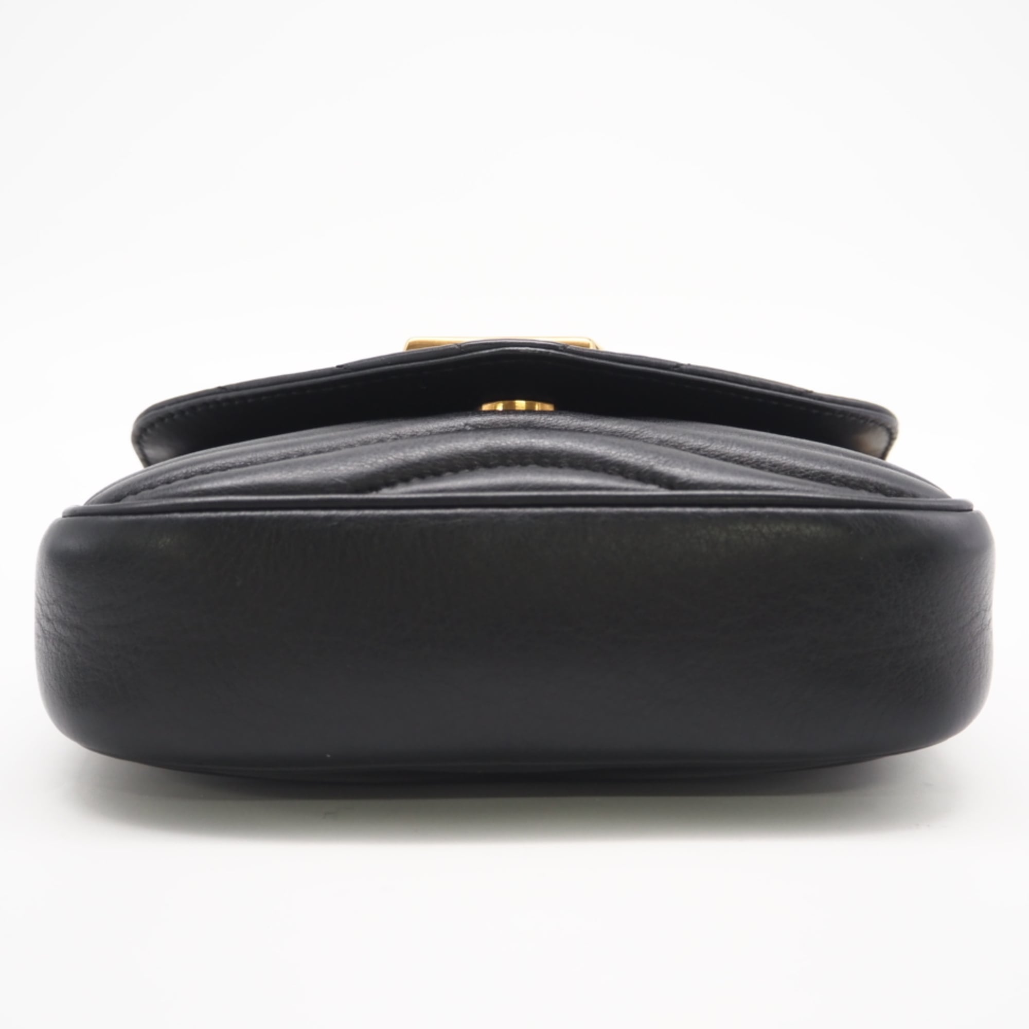 Louis Vuitton Black Leather Pochette Shoulder Bag (Pre-Owned)