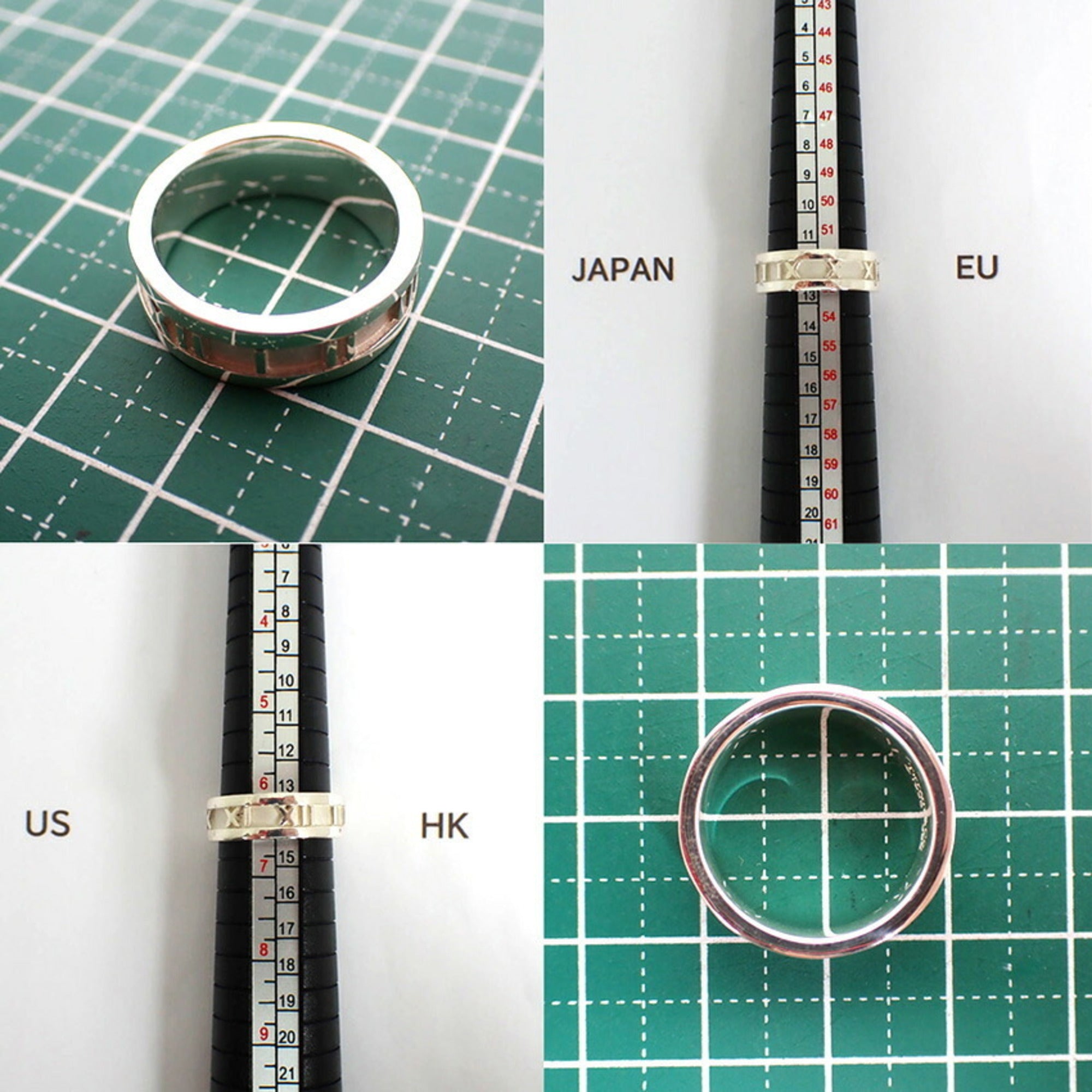 Tiffany Sterling Silver 925 Band Ring (Pre-Owned)