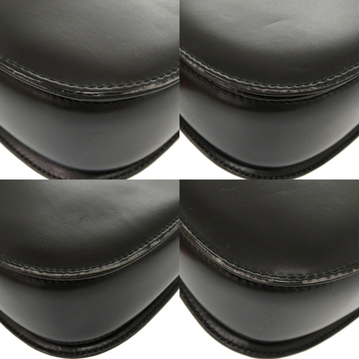 Gucci Black Leather Handbag (Pre-Owned)