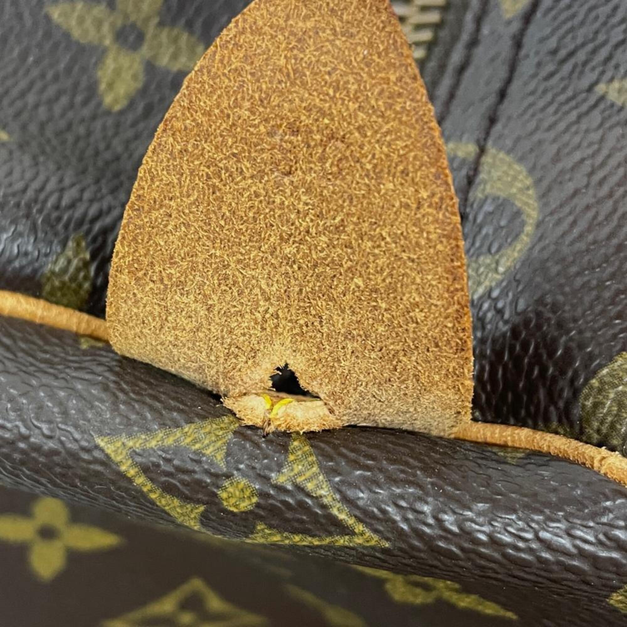 Louis Vuitton Brown Monogram Canvas Boston Bag (Pre-Owned)