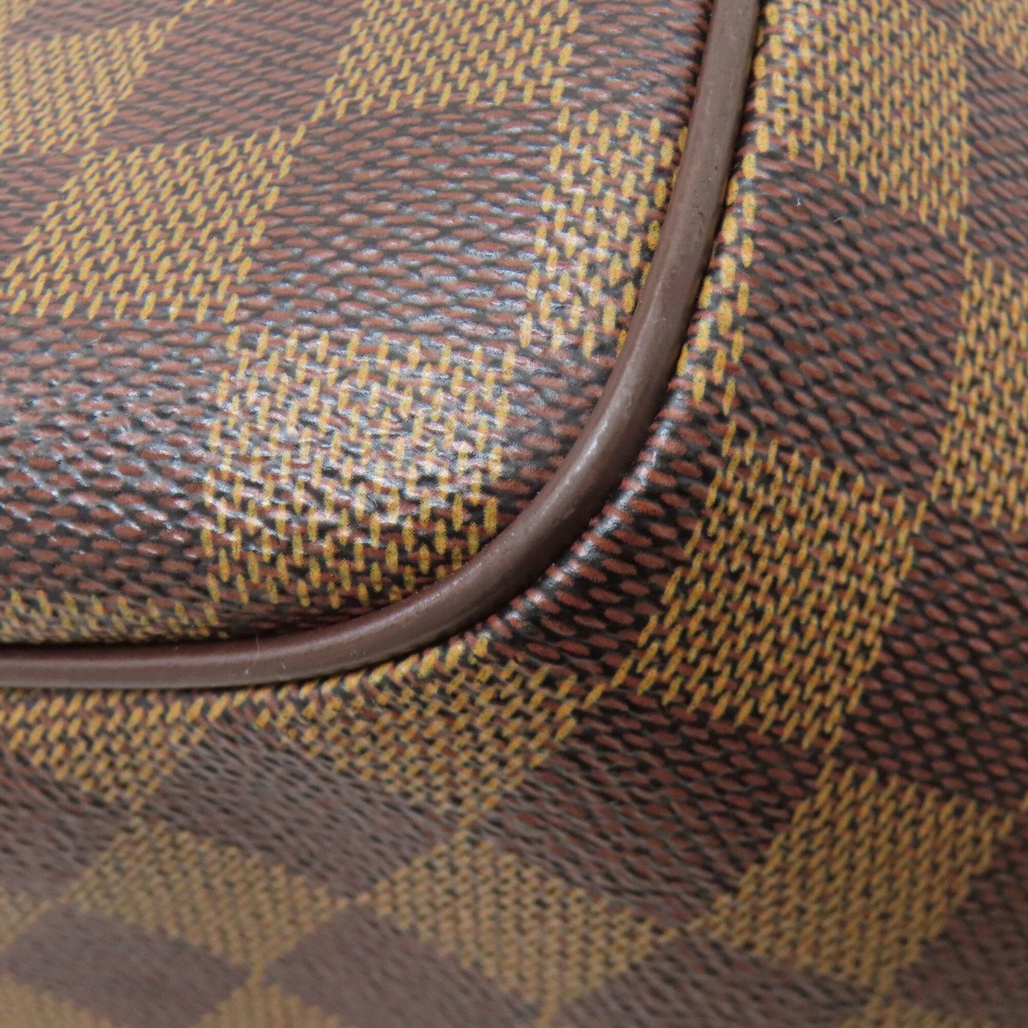 Louis Vuitton Brown Damier Canvas Ebene Damier Canvas Tote Bag (Pre-Owned)