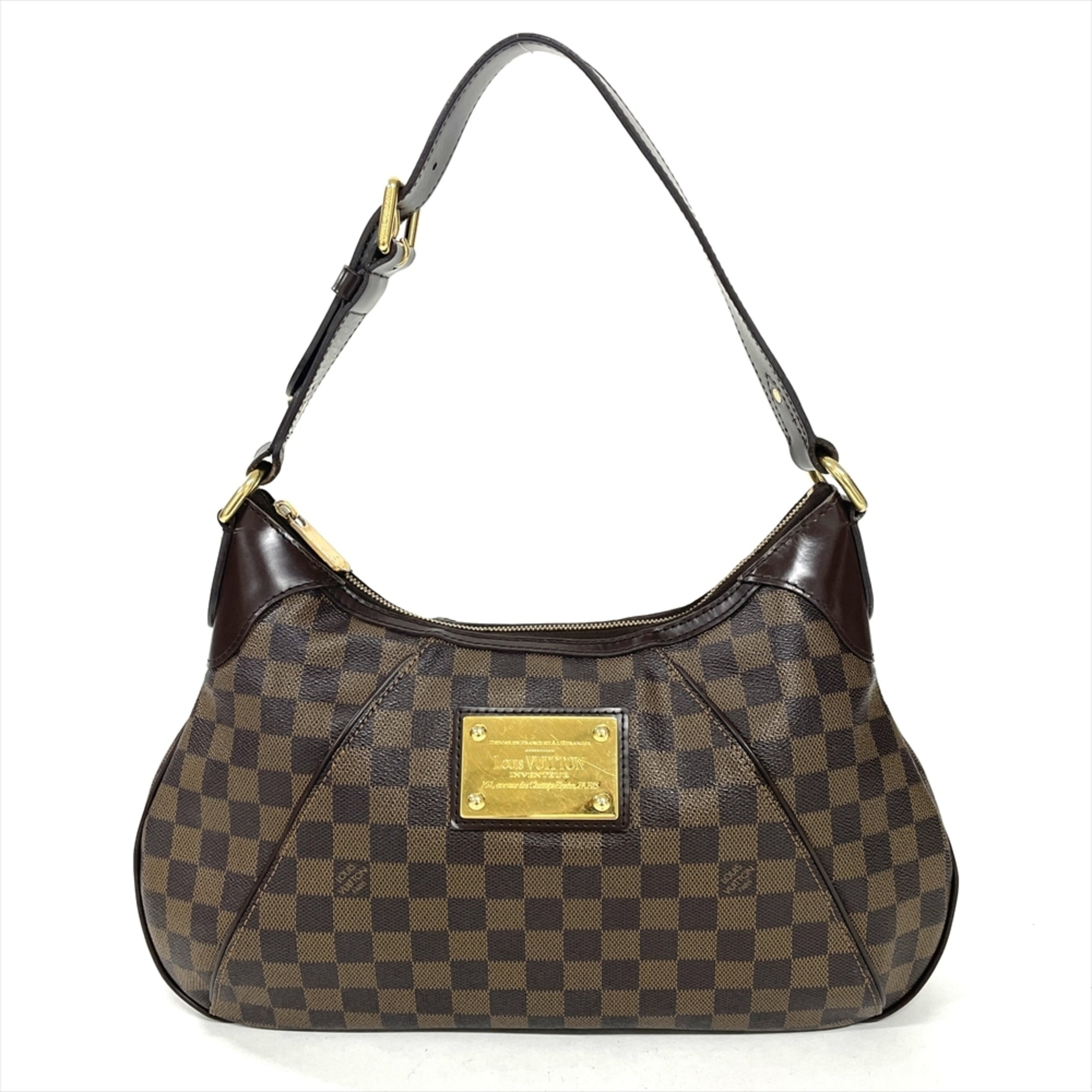 Louis Vuitton Brown Damier Canvas Shoulder Bag (Pre-Owned)