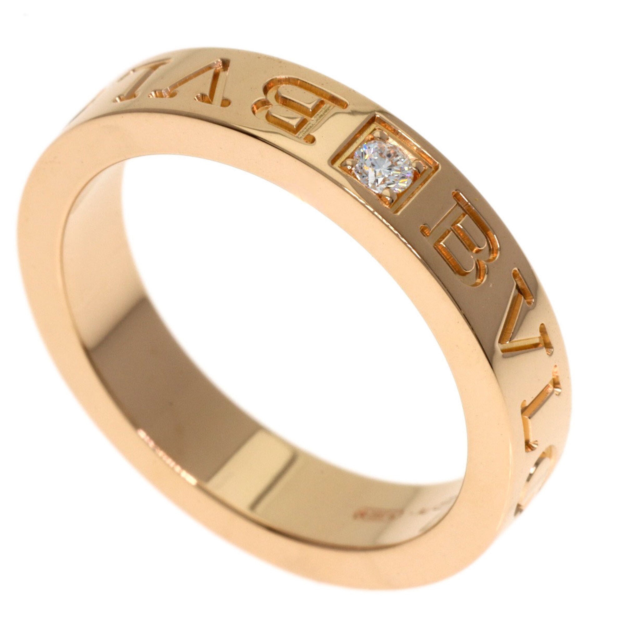 Bvlgari Pink Gold Pink Gold (18K) Band Ring (Pre-Owned)