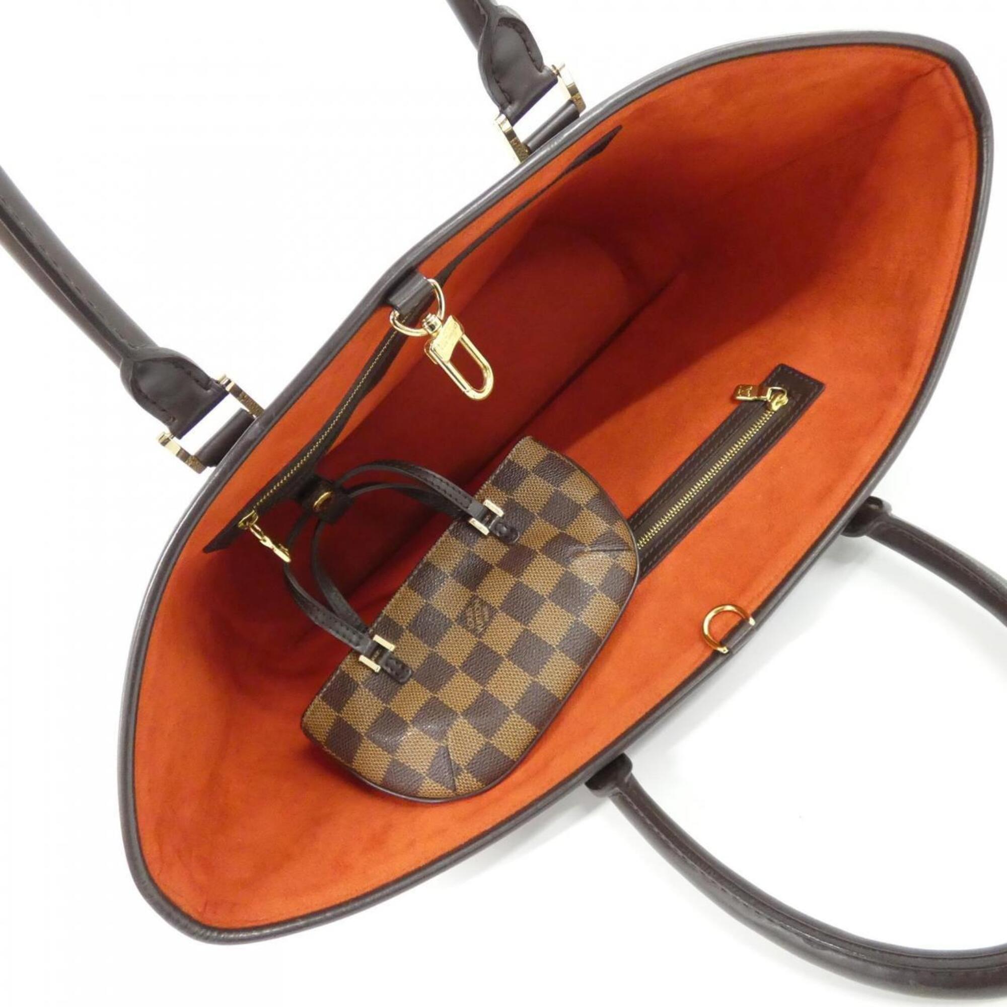Louis Vuitton Damier Ebene Coated Canvas Handbag (Pre-Owned)