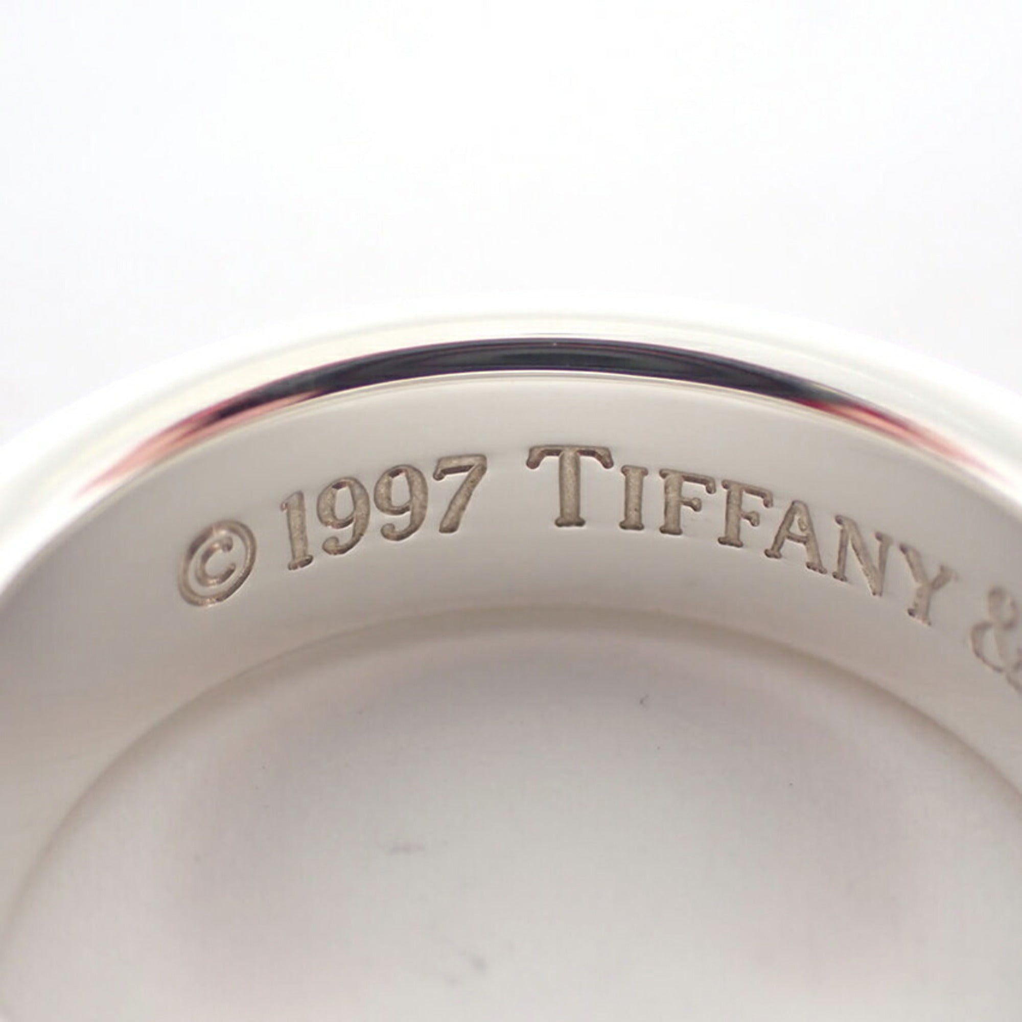 Tiffany Sterling Silver 925 Band Ring (Pre-Owned)