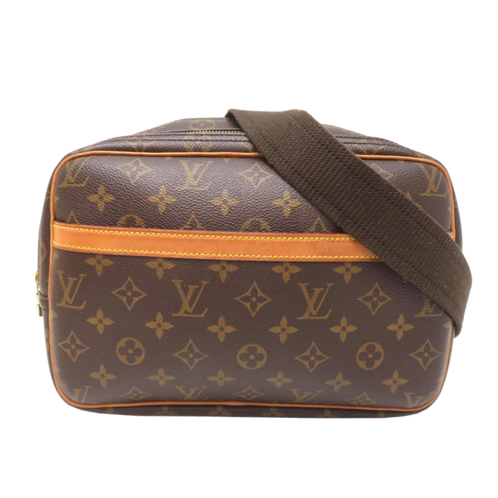 Louis Vuitton Brown Monogram Shoulder Bag (Pre-Owned)