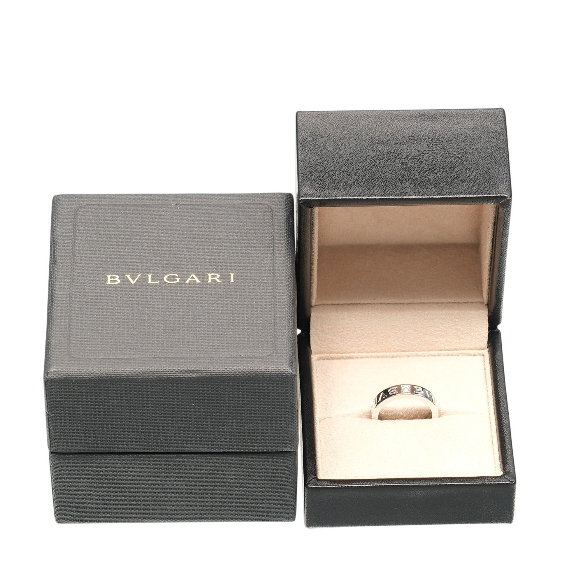 Bvlgari White Gold (18K) Band Ring (Pre-Owned)