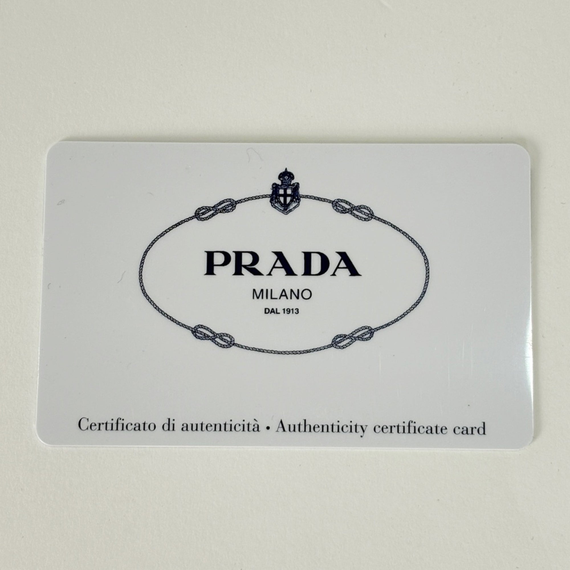 Prada Blue Leather Handbag (Pre-Owned)