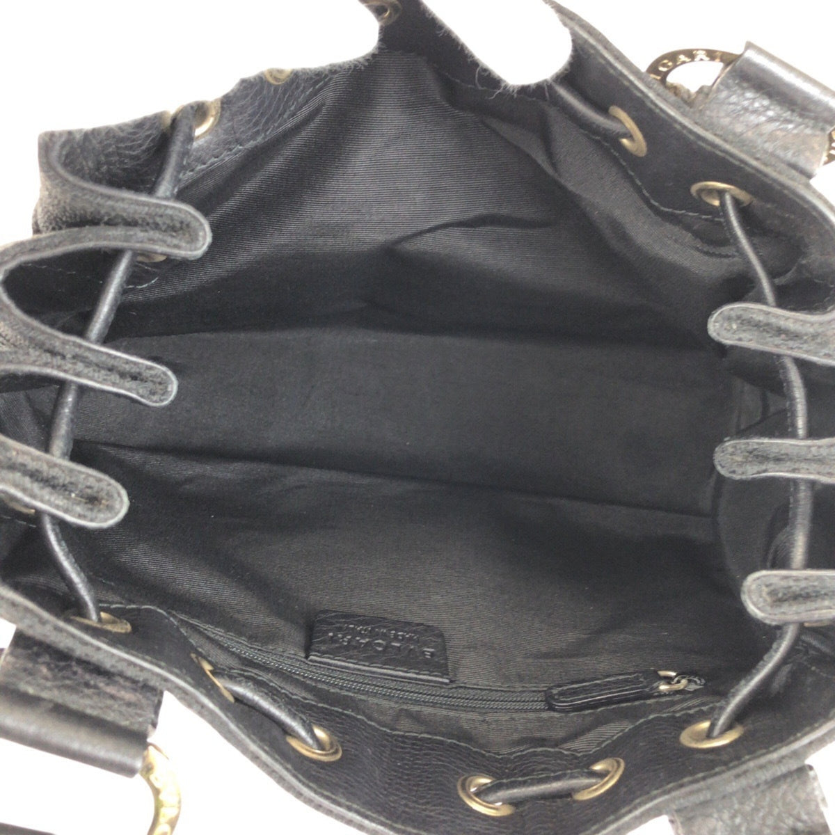 Bvlgari Black Canvas Handbag (Pre-Owned)