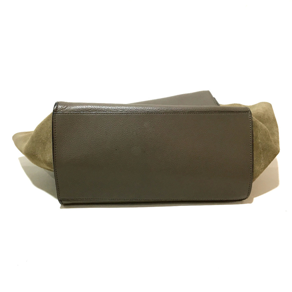 Celine Gray Leather Handbag (Pre-Owned)
