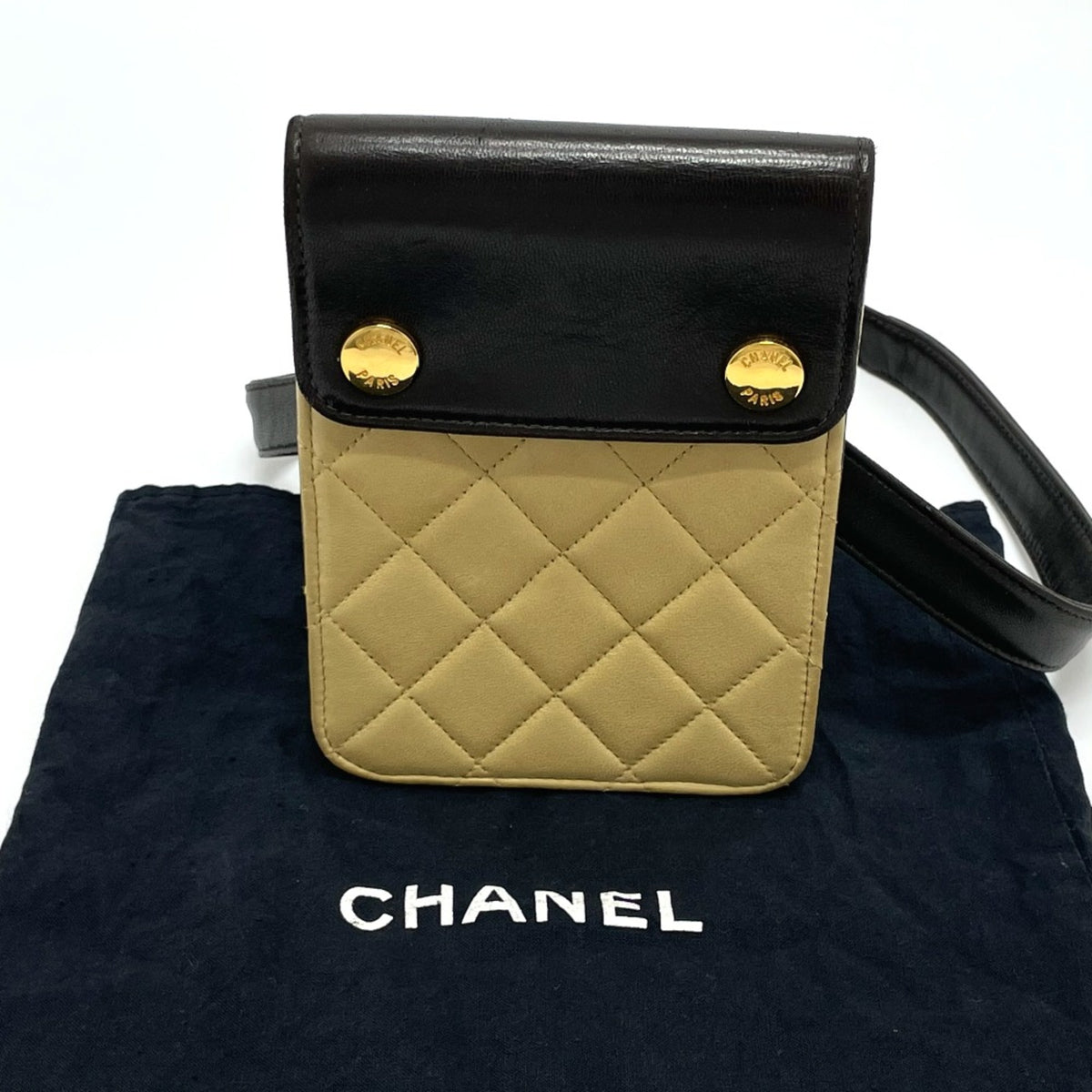 Chanel Black Leather Other (Pre-Owned)
