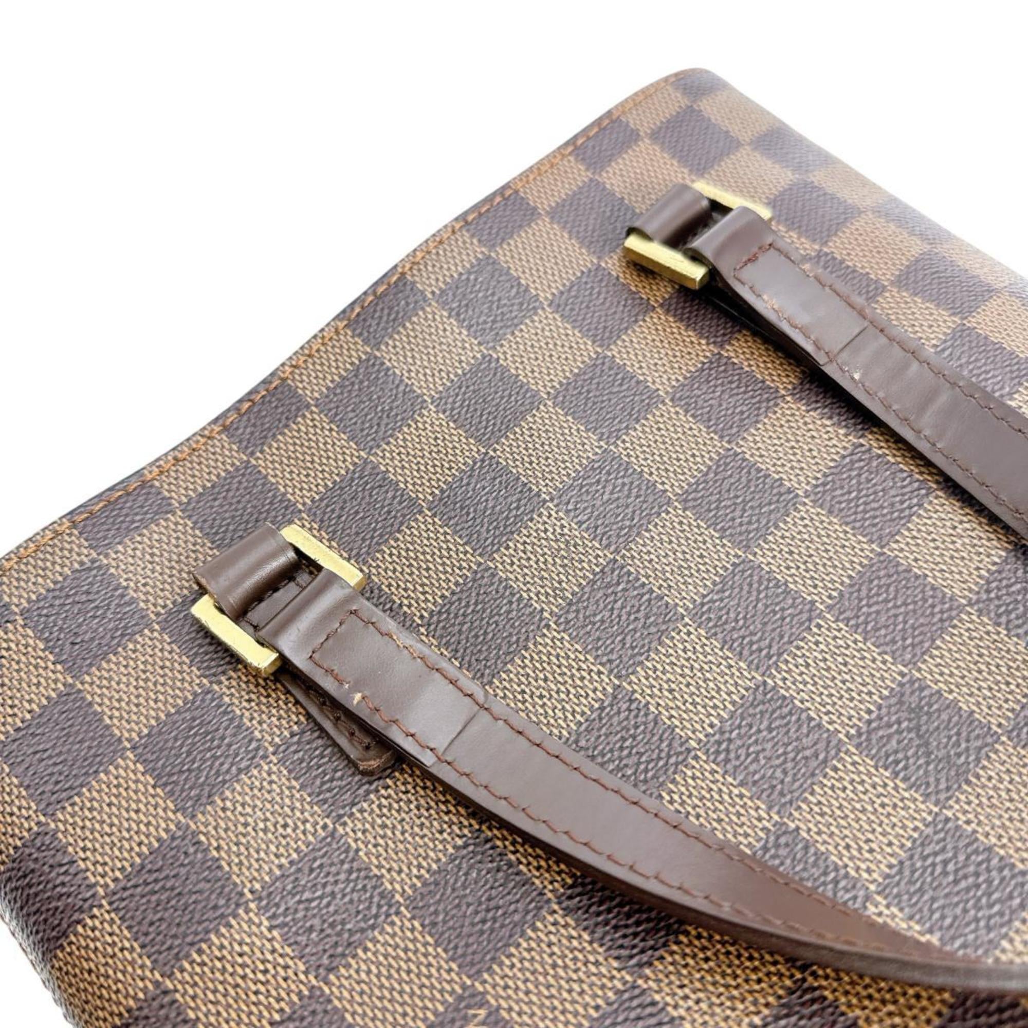 Louis Vuitton Damier Brown Damier Canvas Damier Canvas Handbag (Pre-Owned)