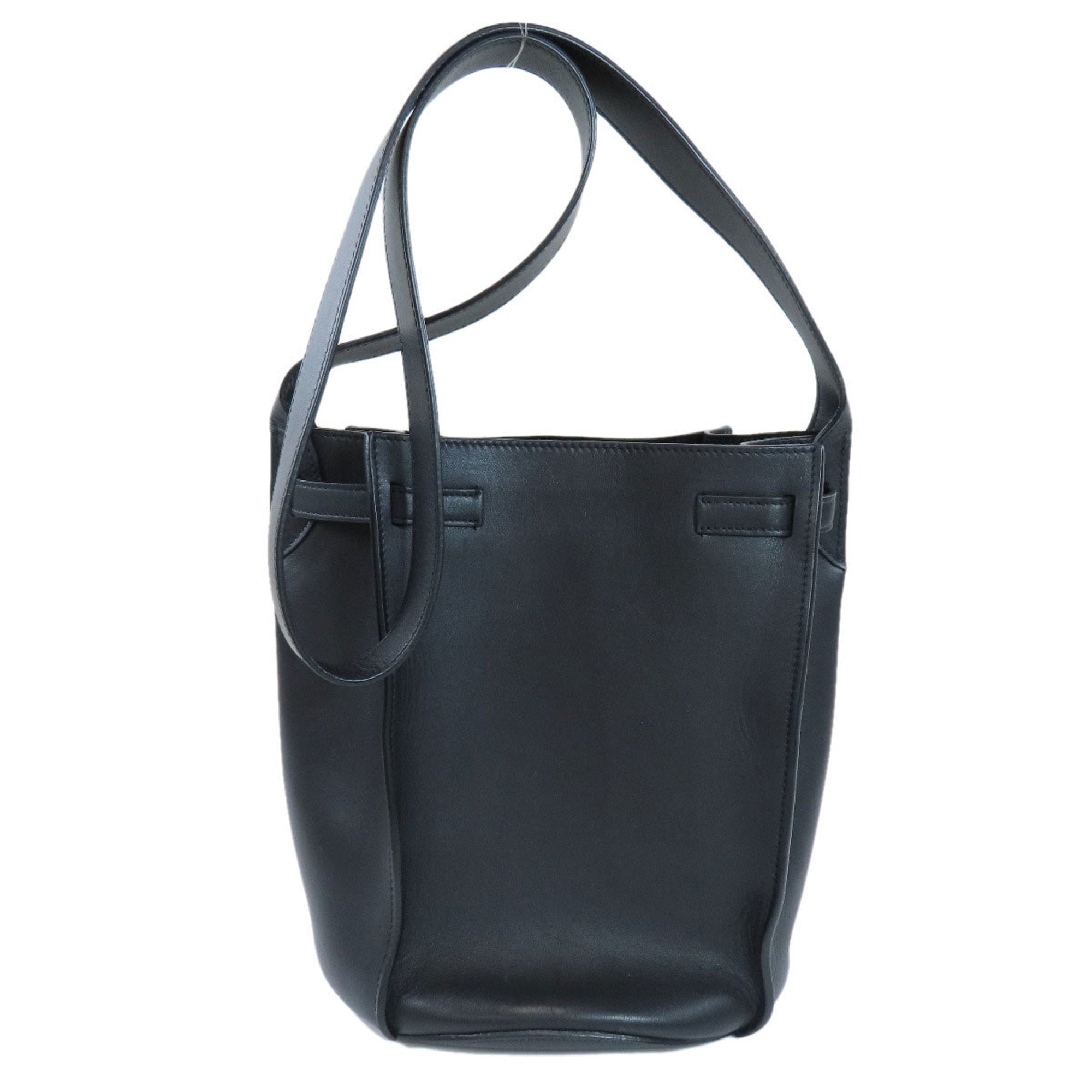 Celine Black Leather Shoulder Bag (Pre-Owned)
